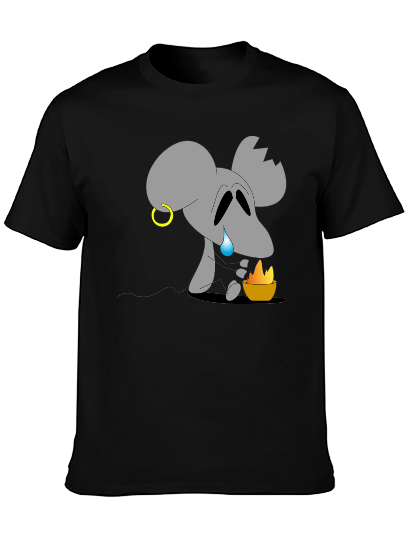Cartoon Mouse Crying T-Shirt