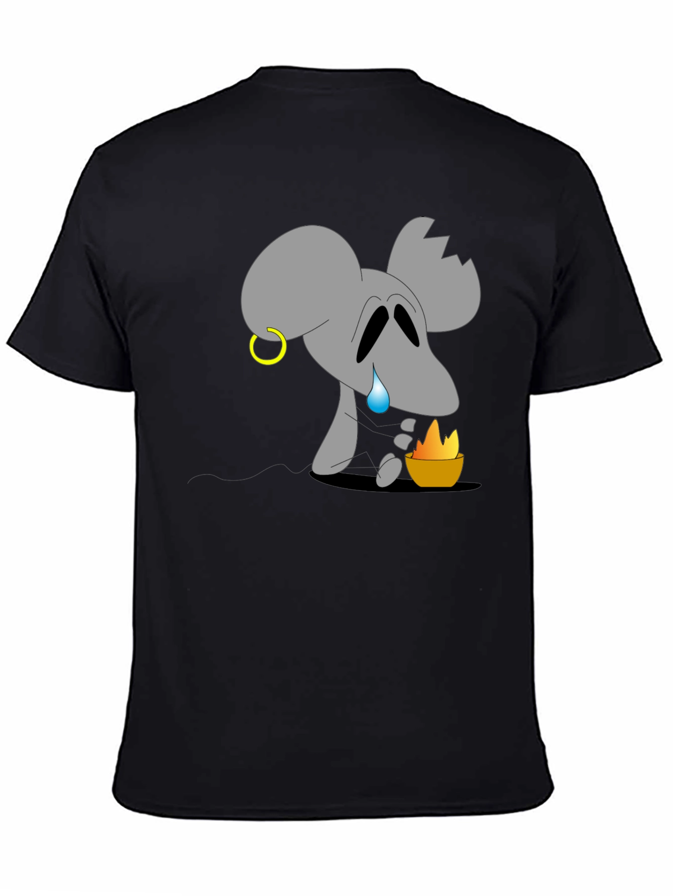 Cartoon Mouse Crying T-Shirt