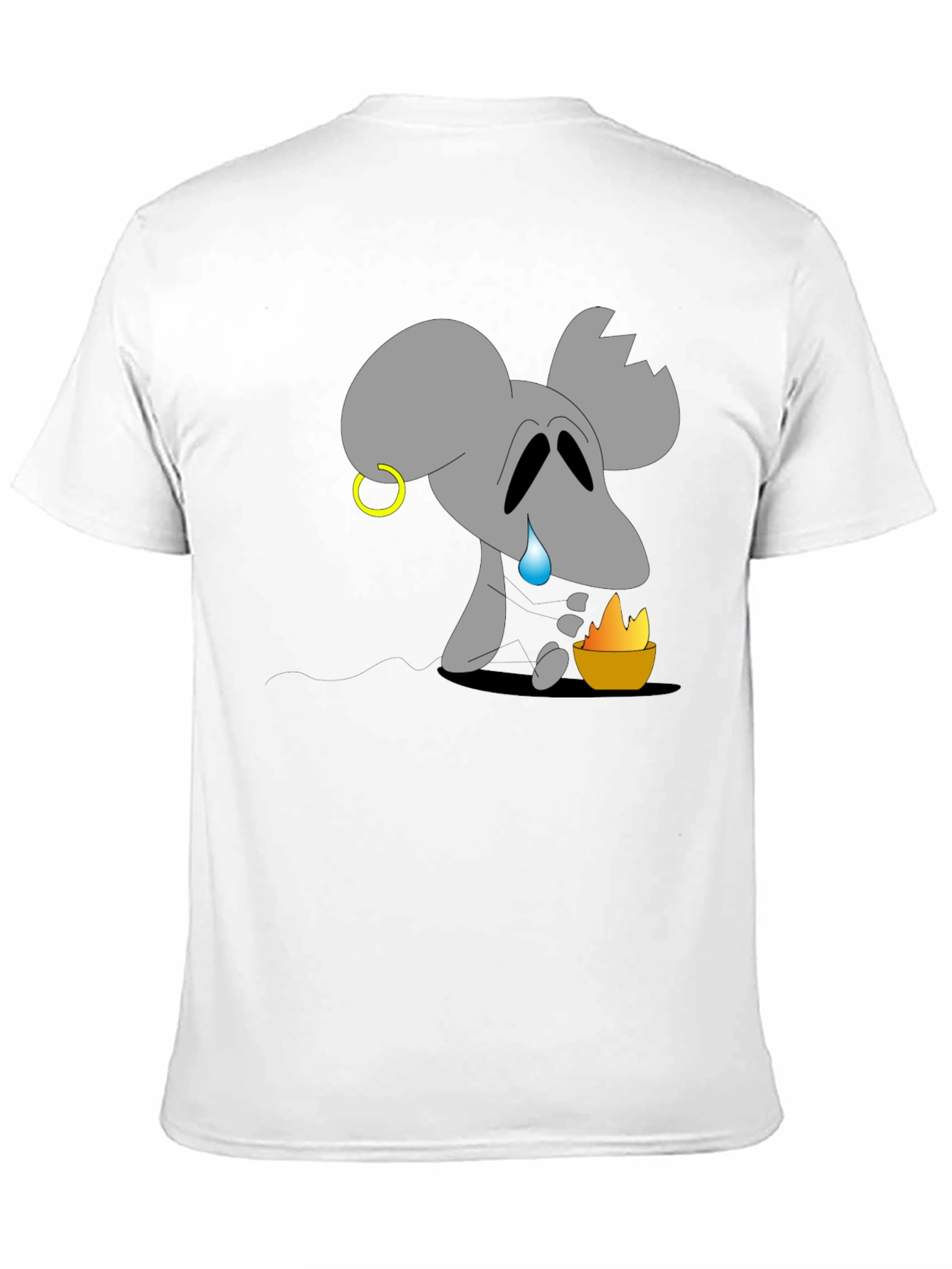 Cartoon Mouse Crying T-Shirt