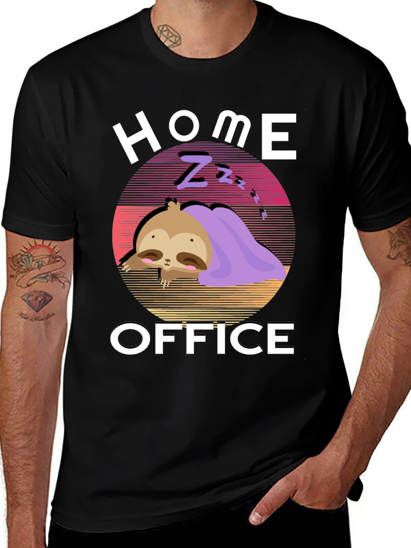 Home Office Sloth Tee