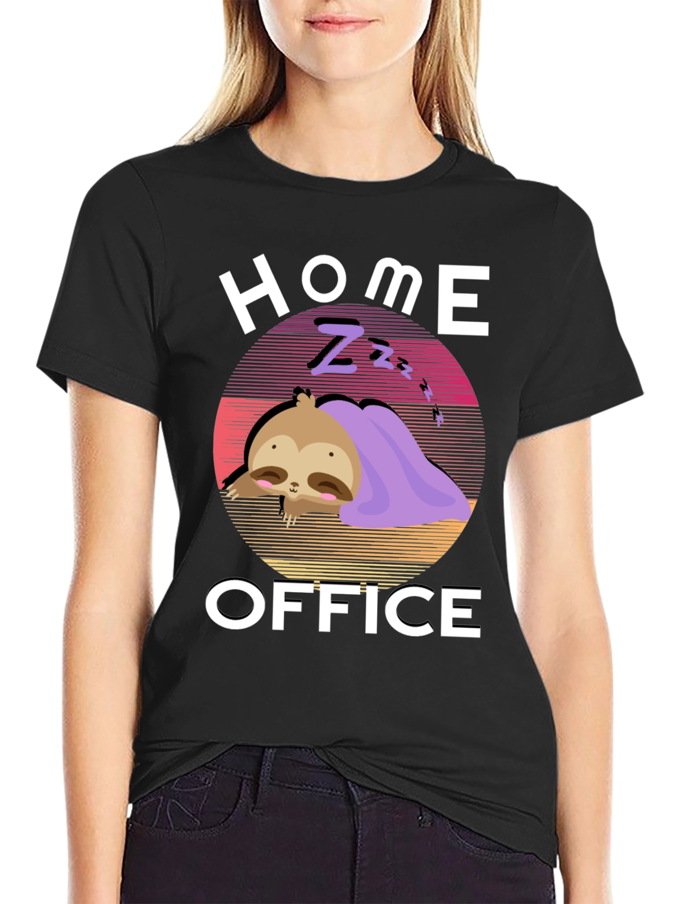Home Office Sloth Tee