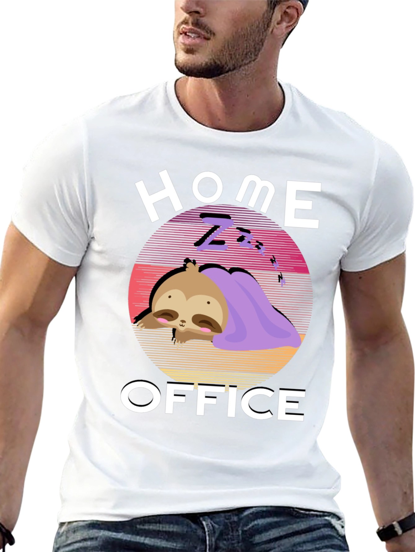 Home Office Sloth Tee