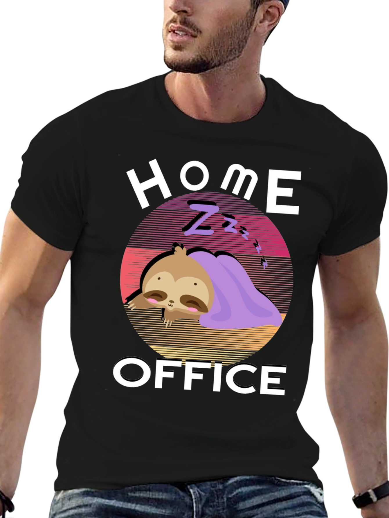 Home Office Sloth Tee