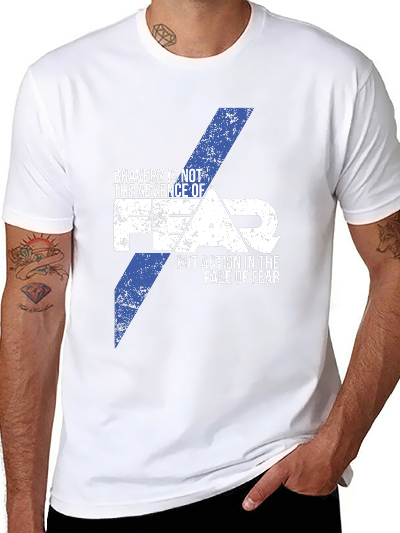 Bravery in the Face of Fear Graphic Tee