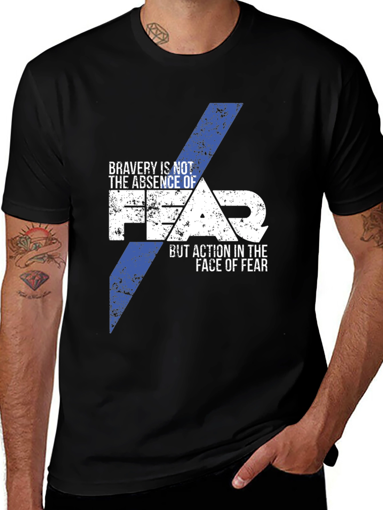 Bravery in the Face of Fear Graphic Tee
