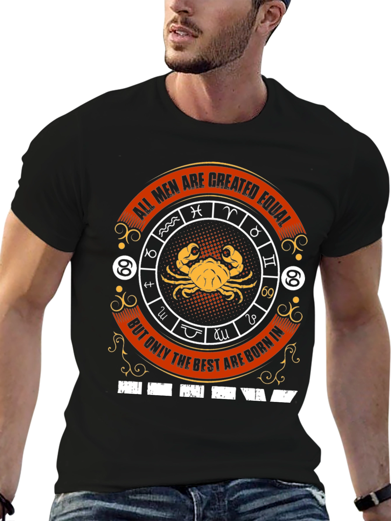 Cancer Zodiac T-Shirt - Born in June/July