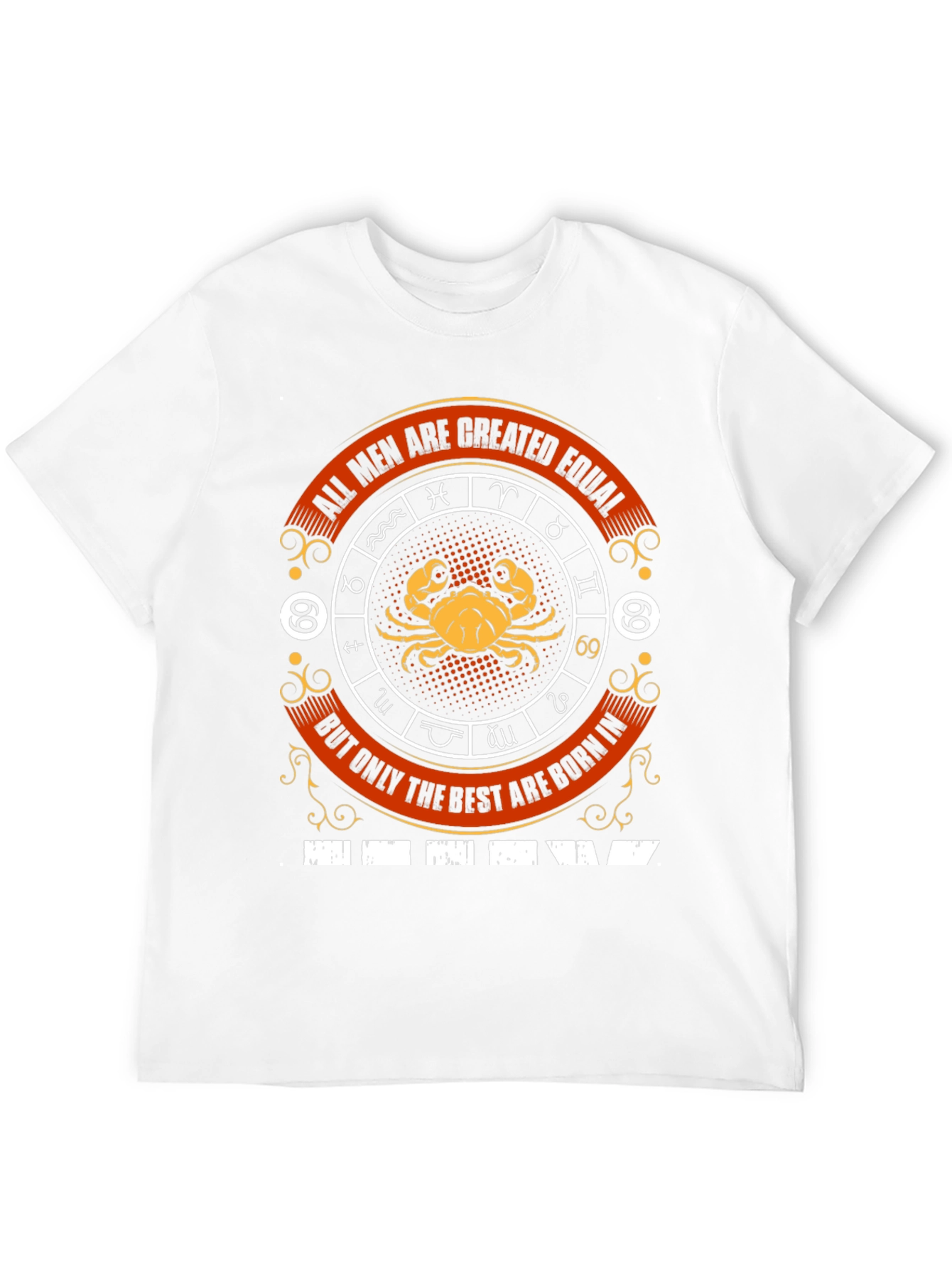 Cancer Zodiac T-Shirt - Born in June/July