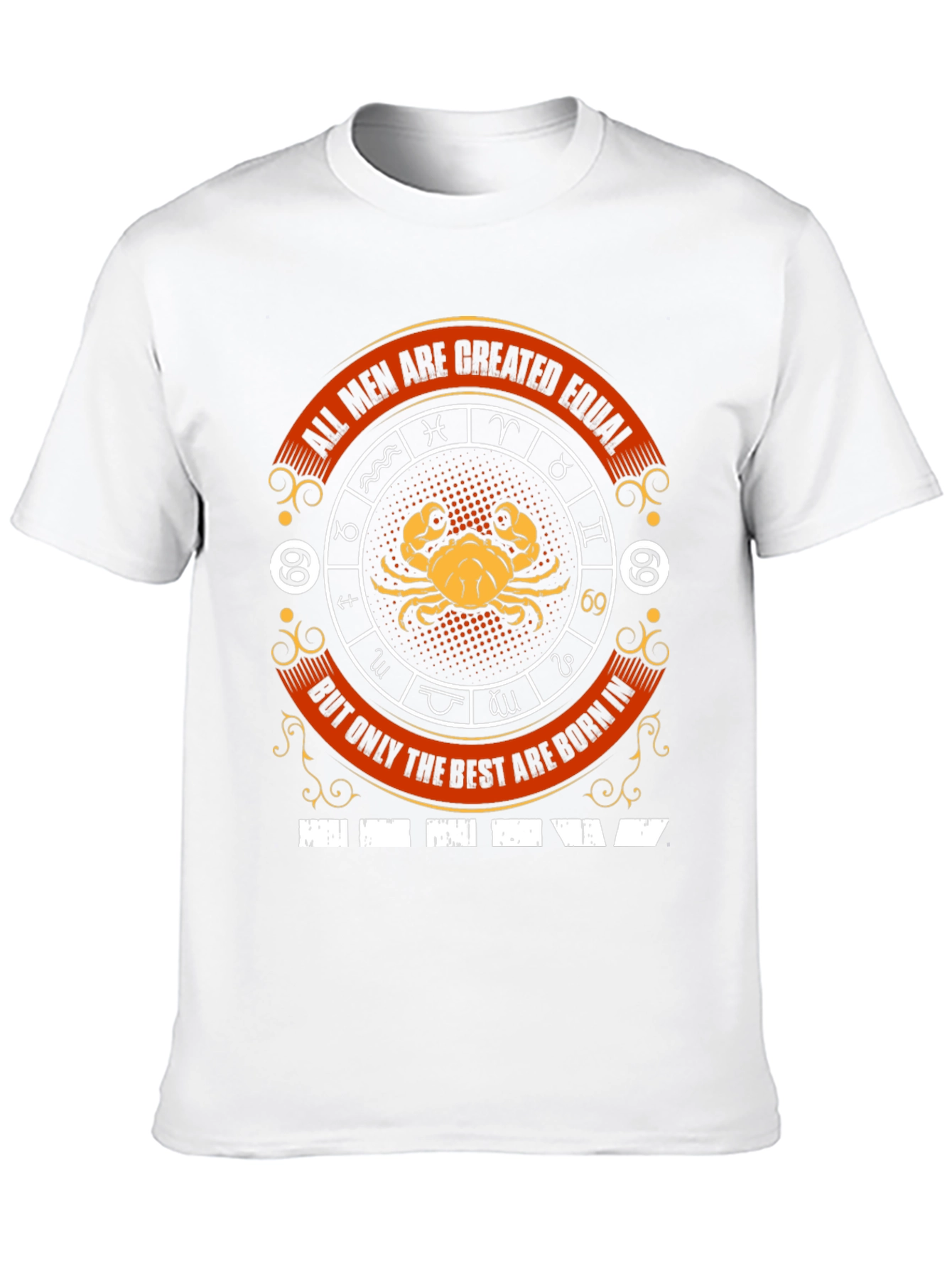 Cancer Zodiac T-Shirt - Born in June/July