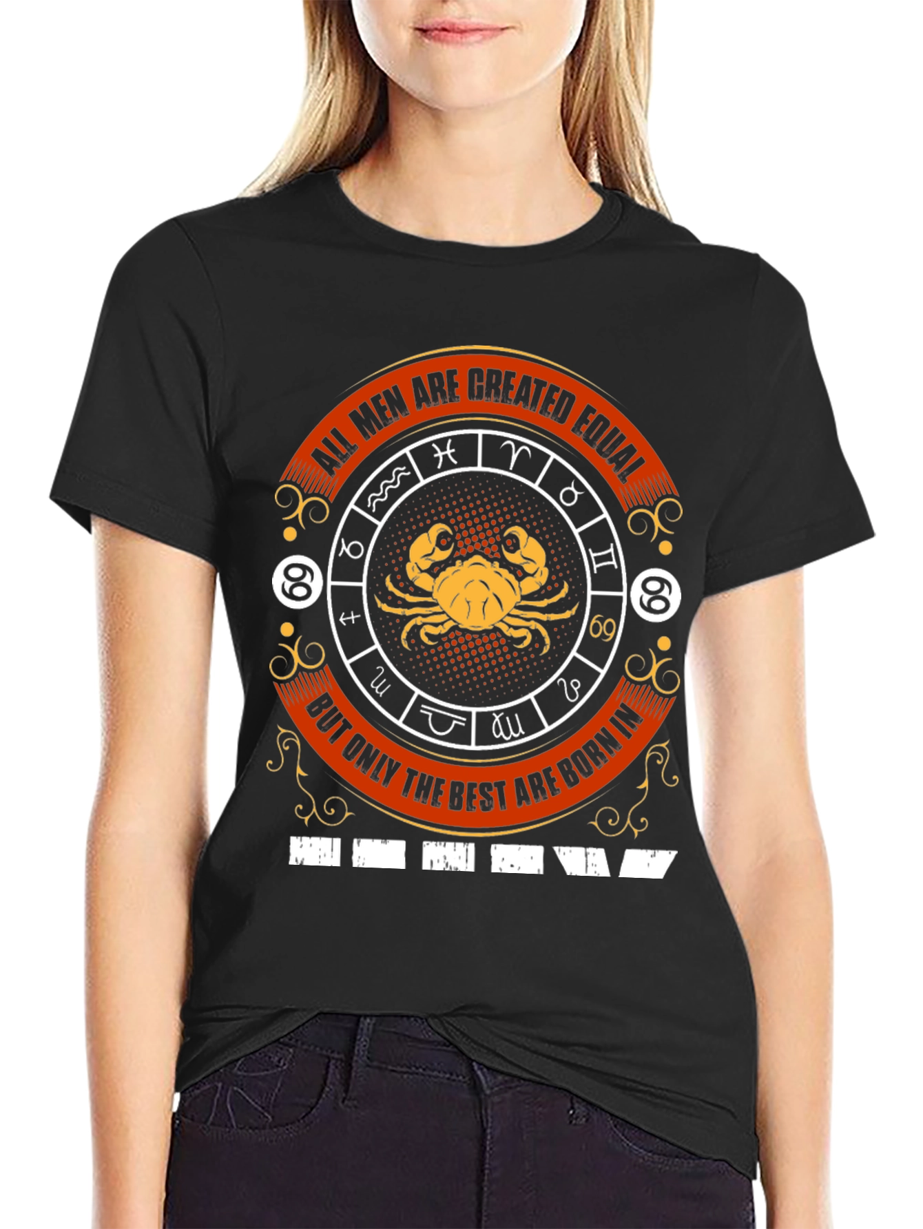 Cancer Zodiac T-Shirt - Born in June/July