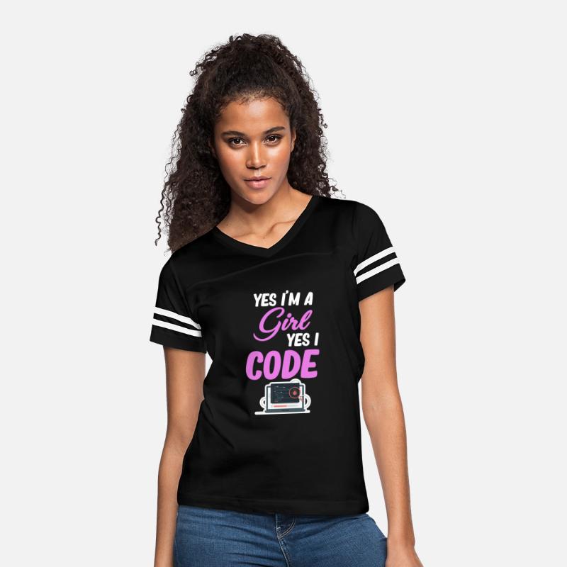 Yes I'm A Girl Yes I Code Programmer Computer