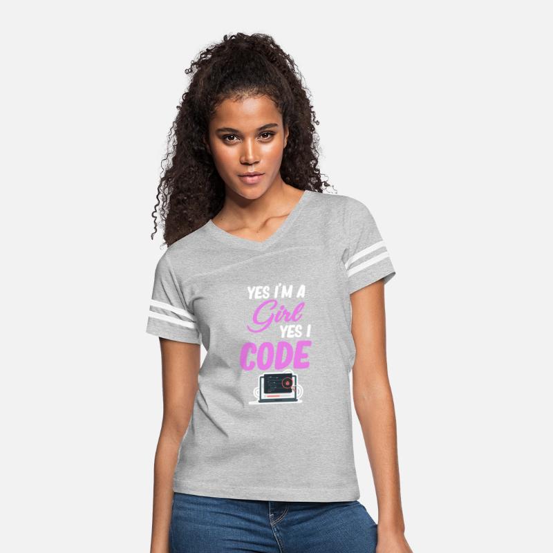 Yes I'm A Girl Yes I Code Programmer Computer