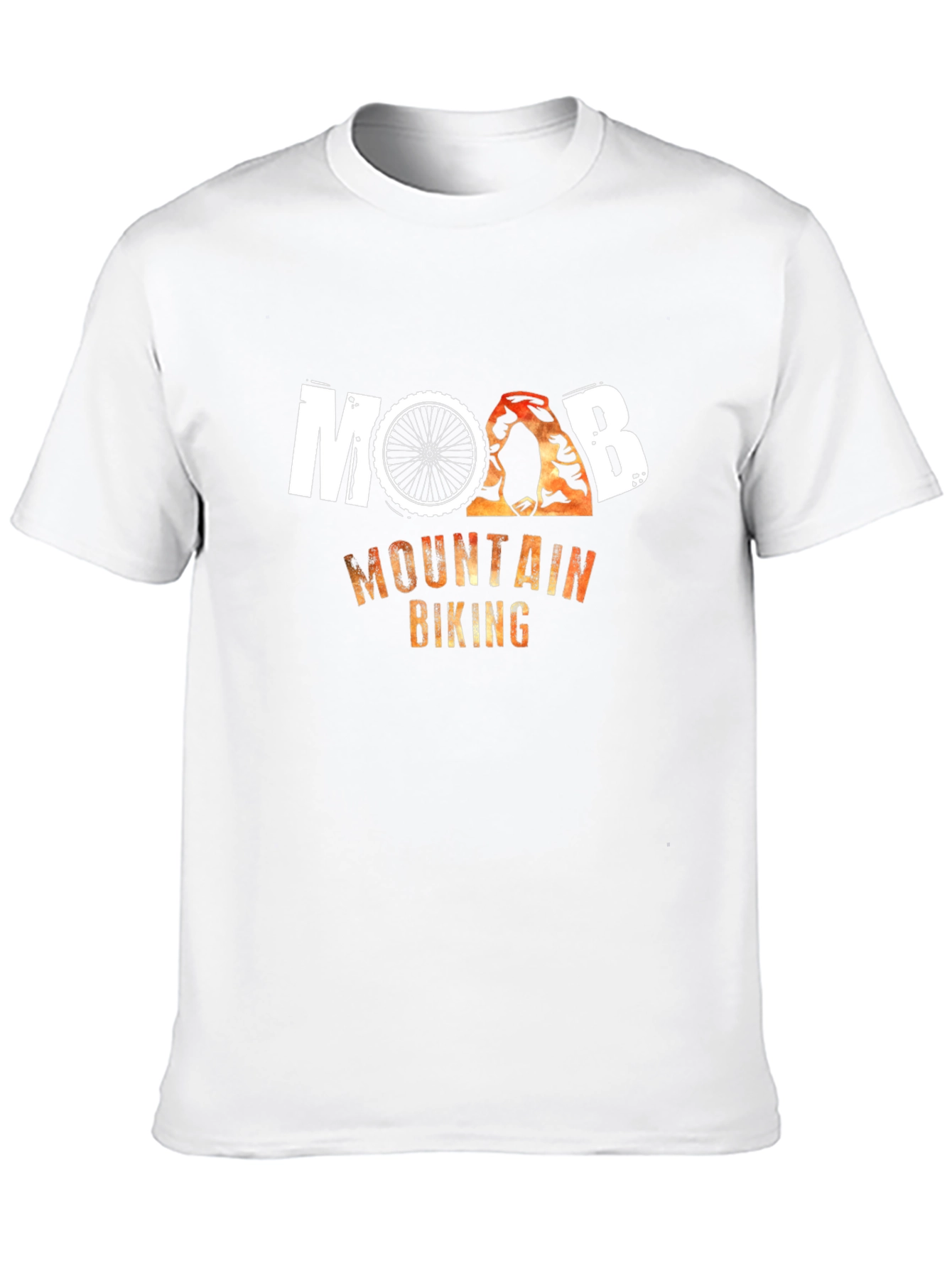 Moab Mountain Biking Black T-Shirt