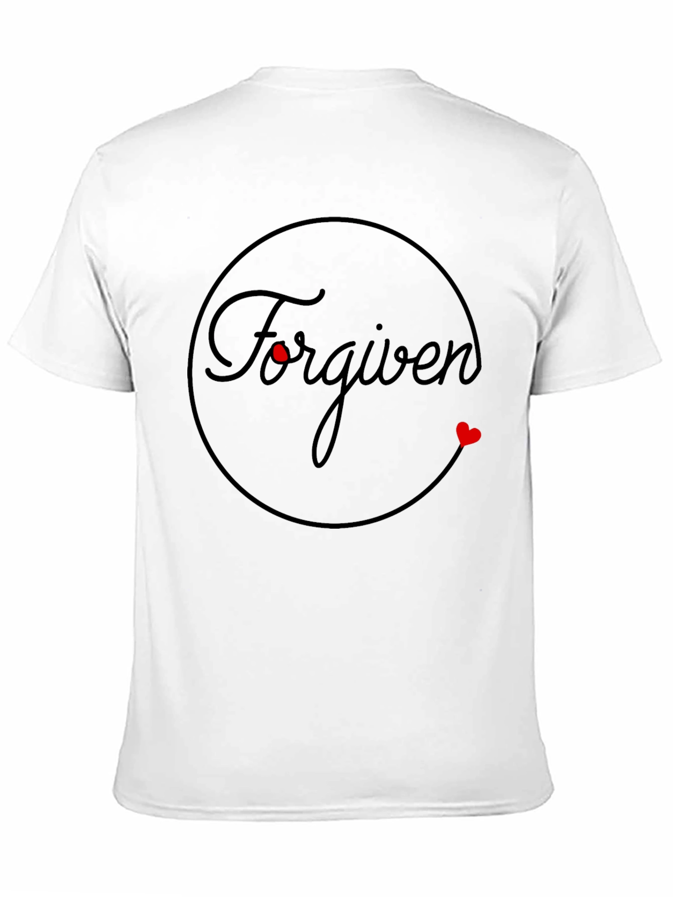 Forgiven Graphic Tee - Black Christian T-Shirt