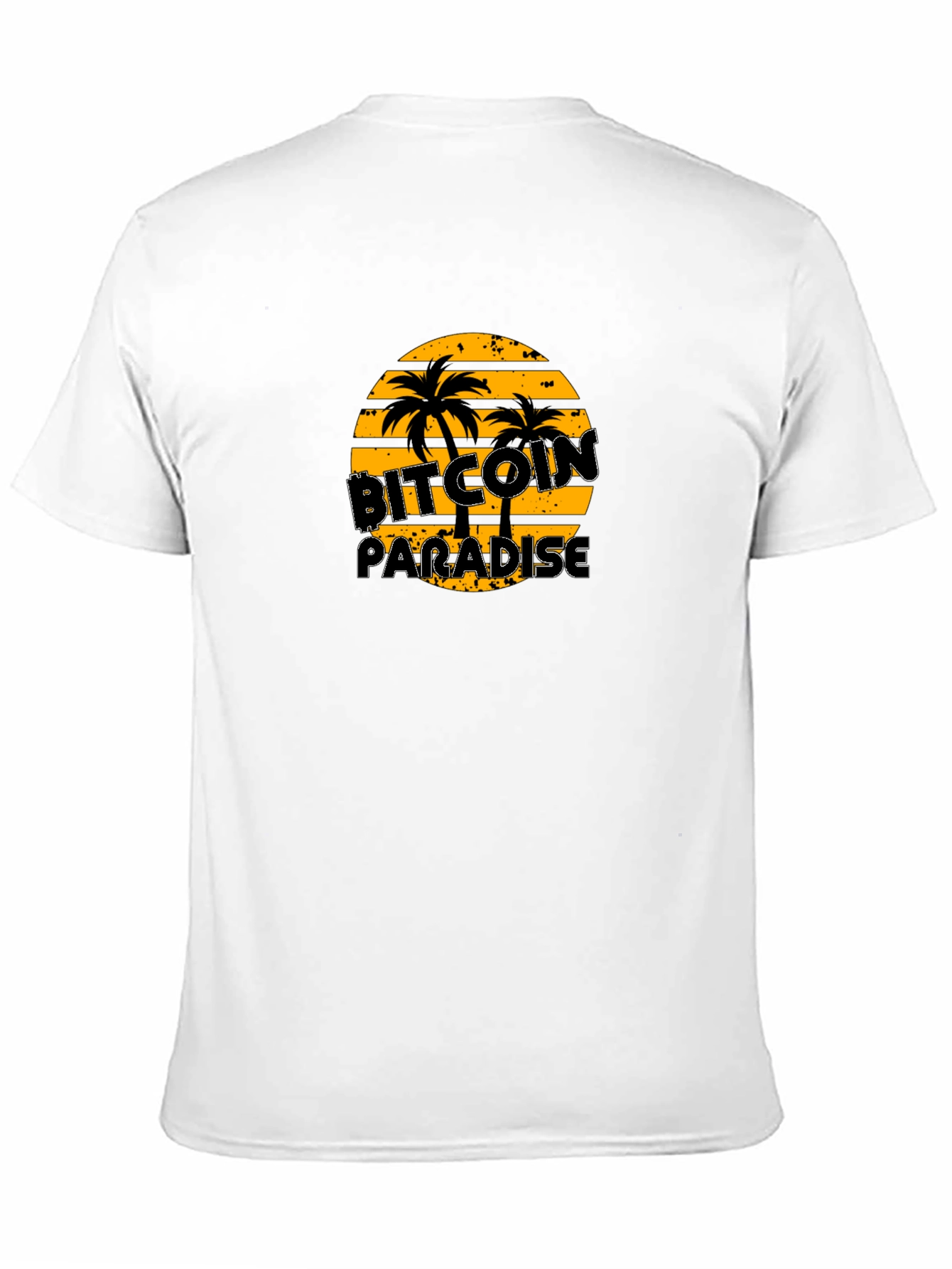 Bitcoin Paradise Black T-Shirt