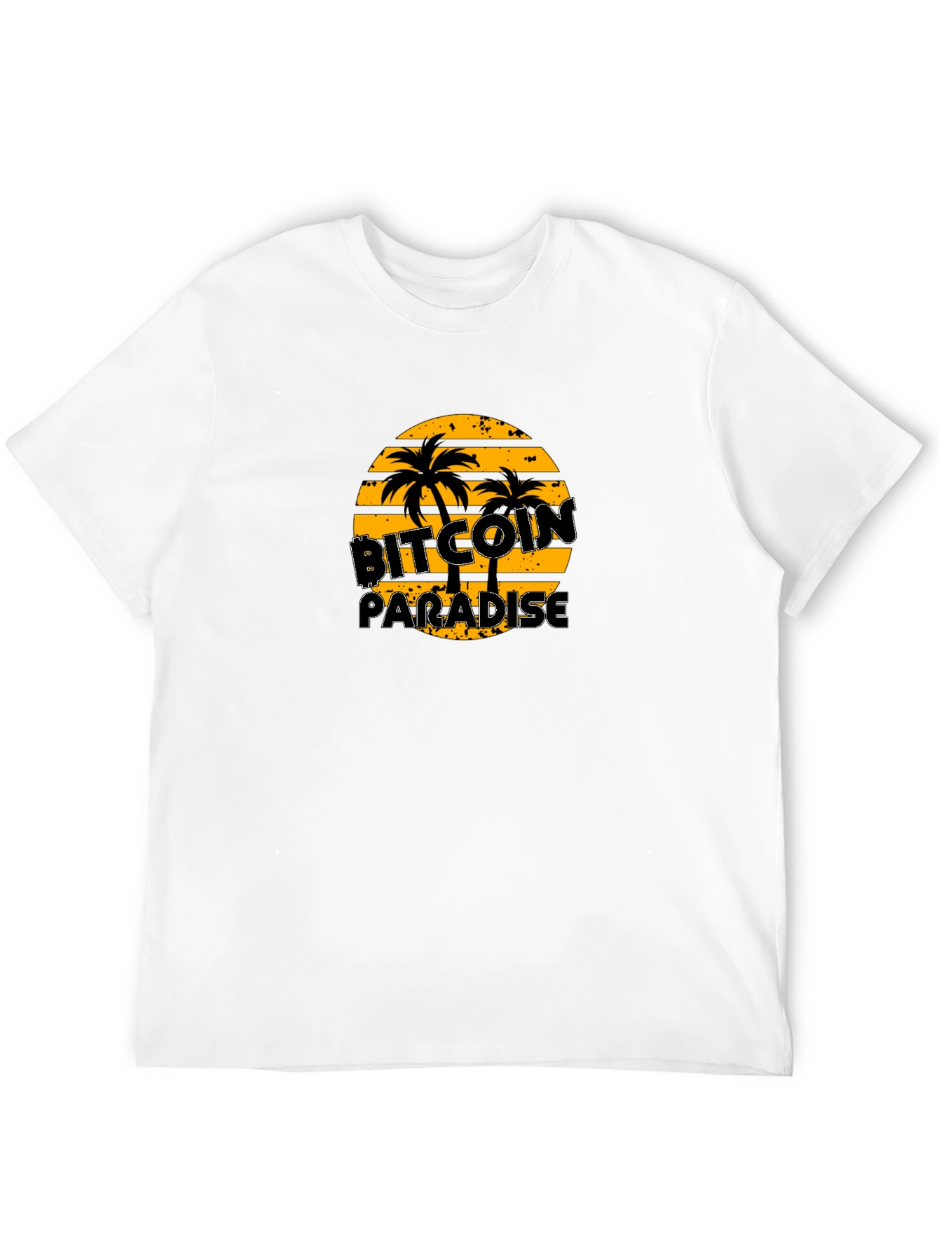 Bitcoin Paradise Black T-Shirt
