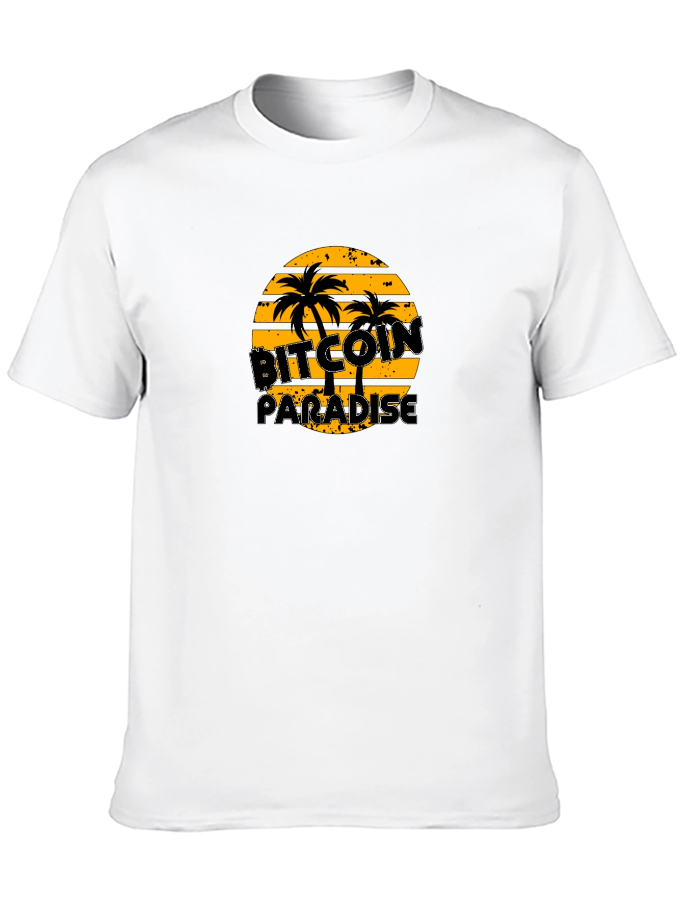 Bitcoin Paradise Black T-Shirt