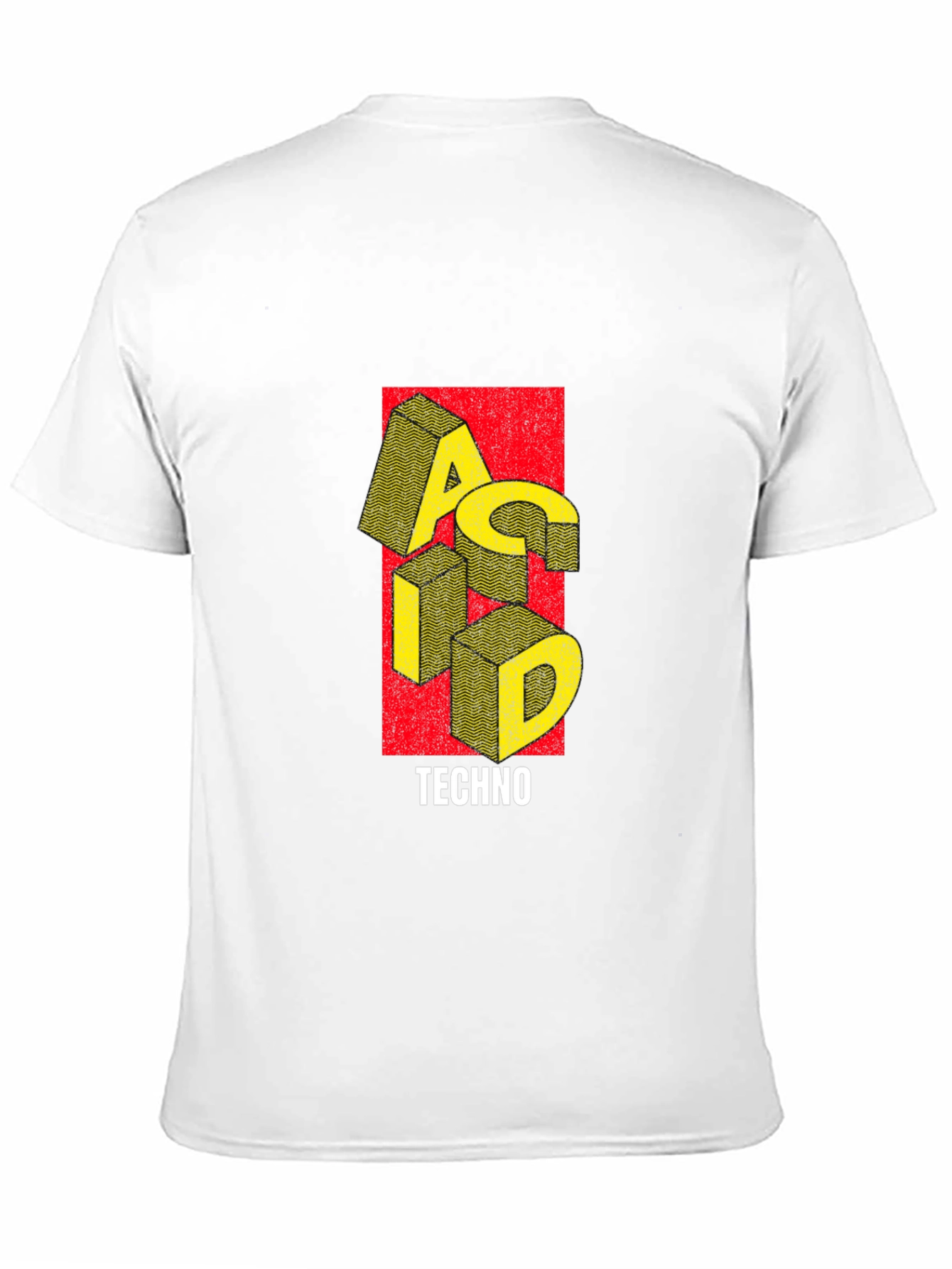Acid Techno Graphic T-Shirt - Bold Music Tee
