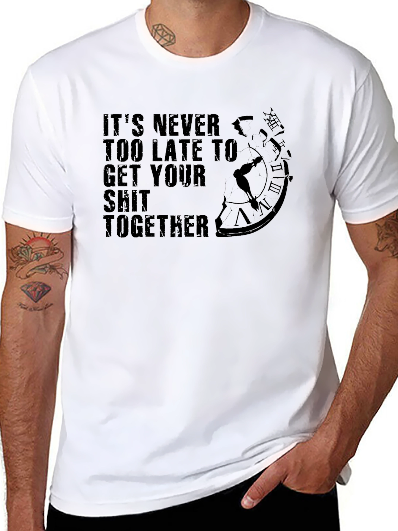 Its Never Too Late Graphic Tee