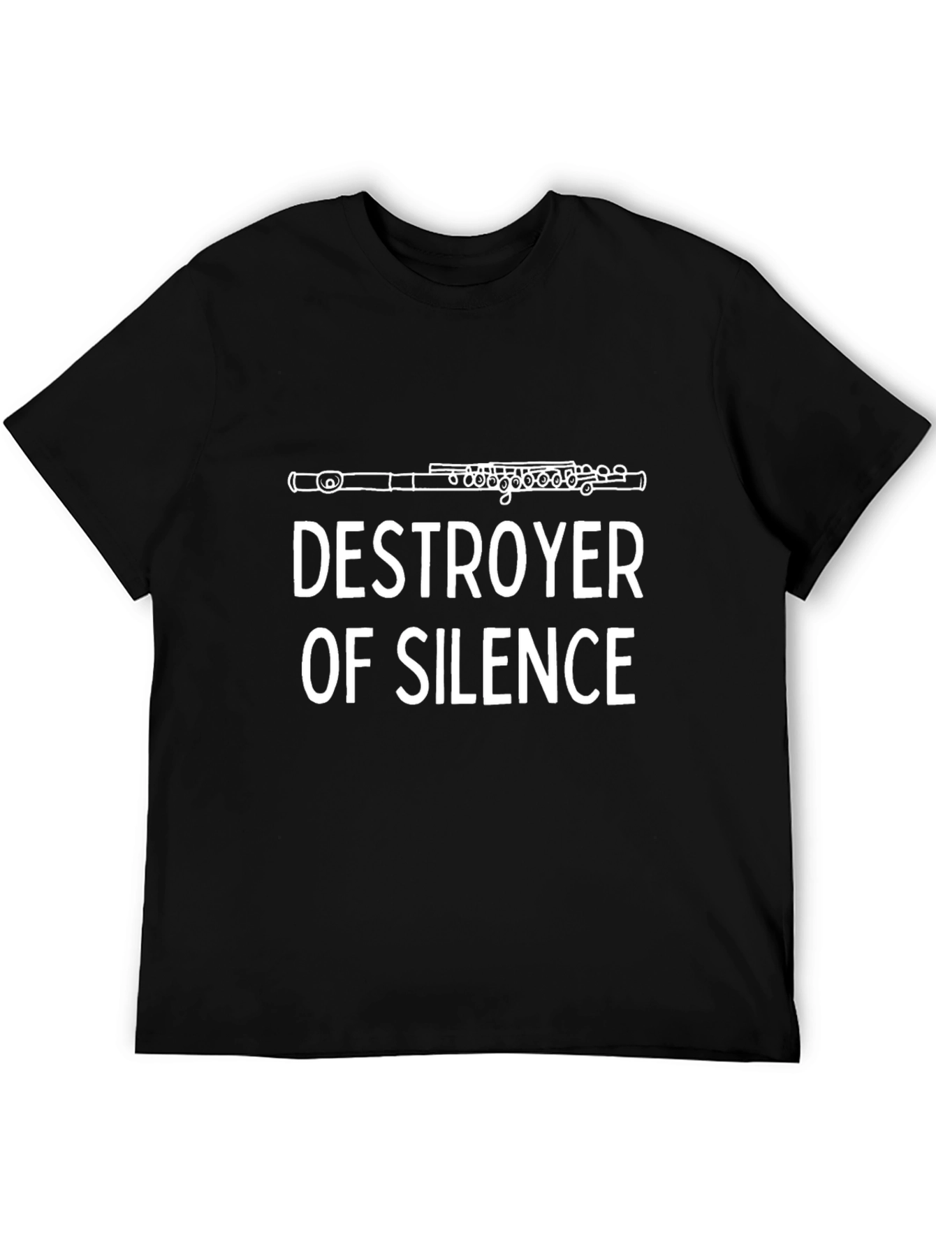 Destroyer of Silence Flute T-Shirt