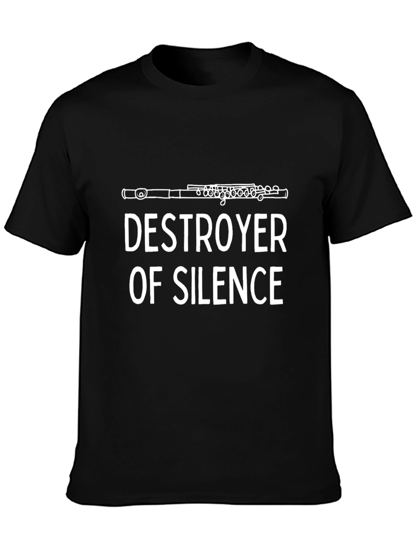 Destroyer of Silence Flute T-Shirt
