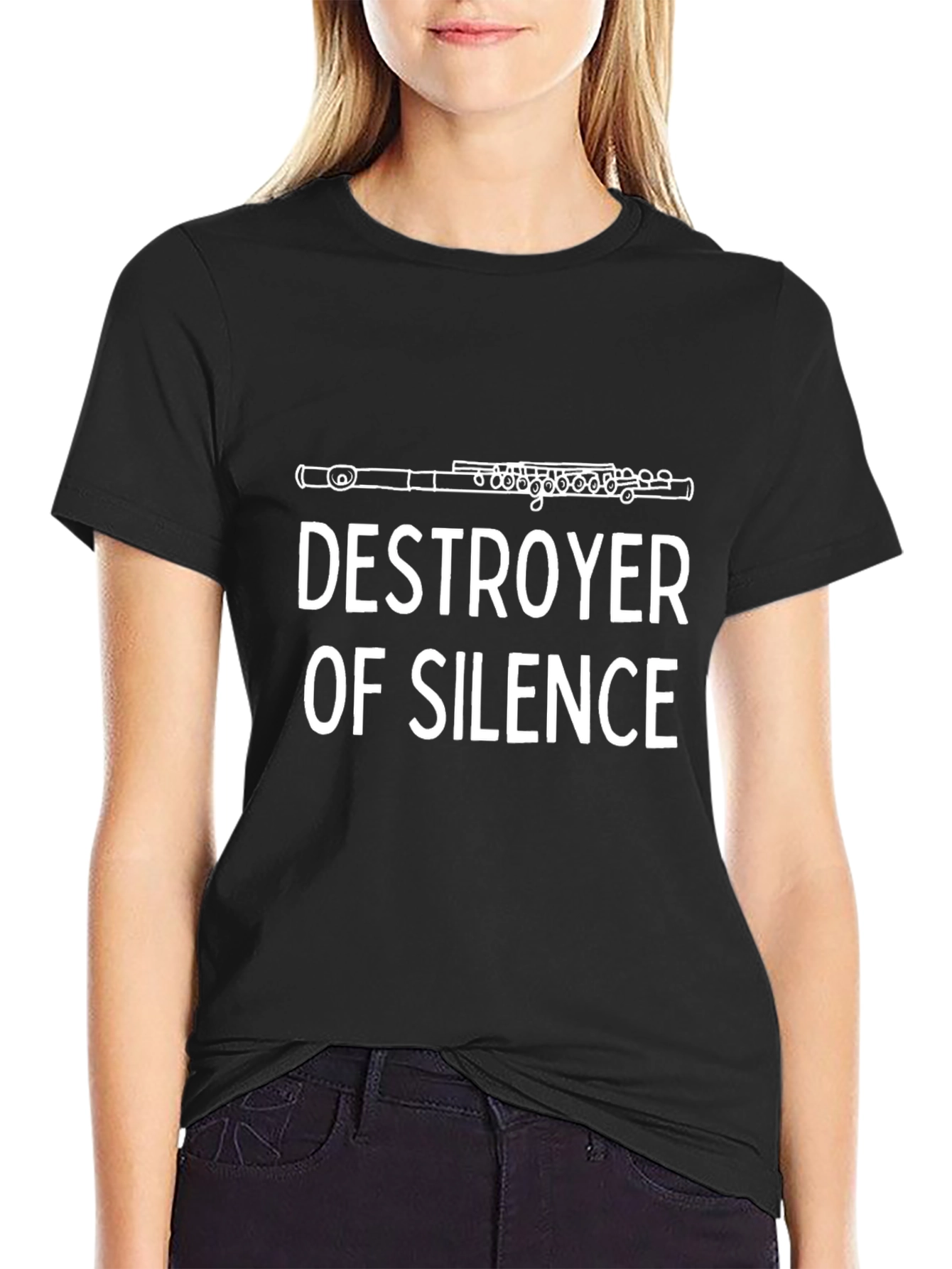Destroyer of Silence Flute T-Shirt