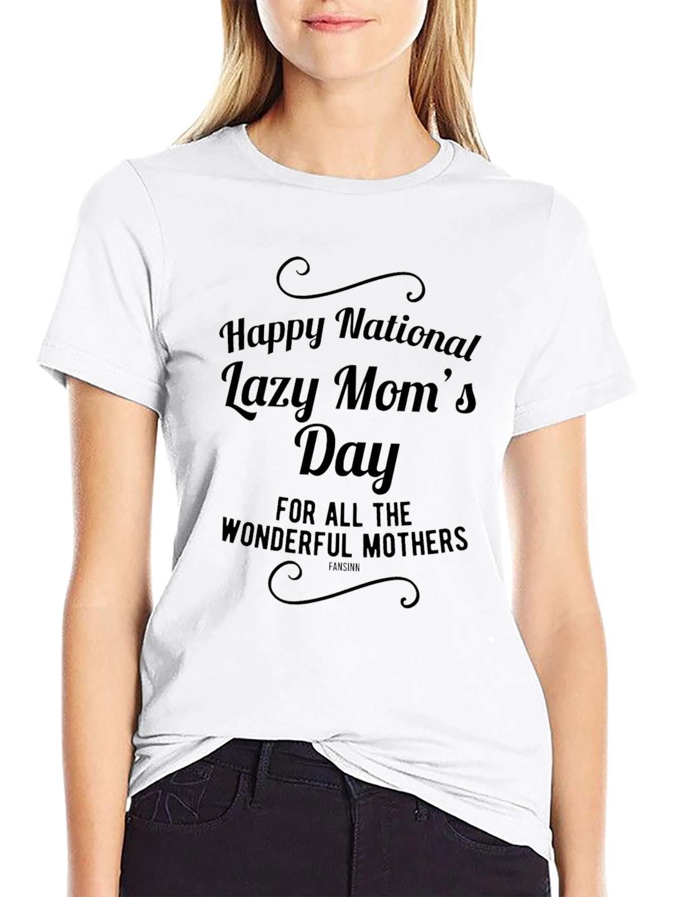 Funny Lazy Moms Day T-Shirt