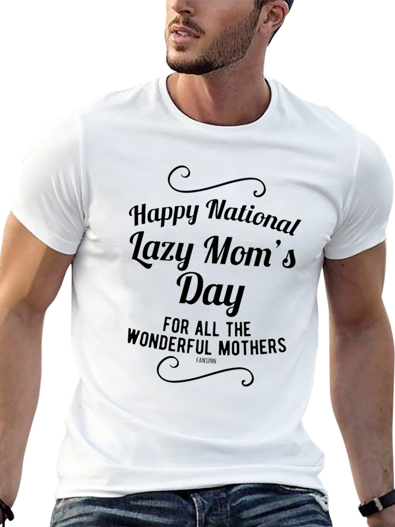 Funny Lazy Moms Day T-Shirt