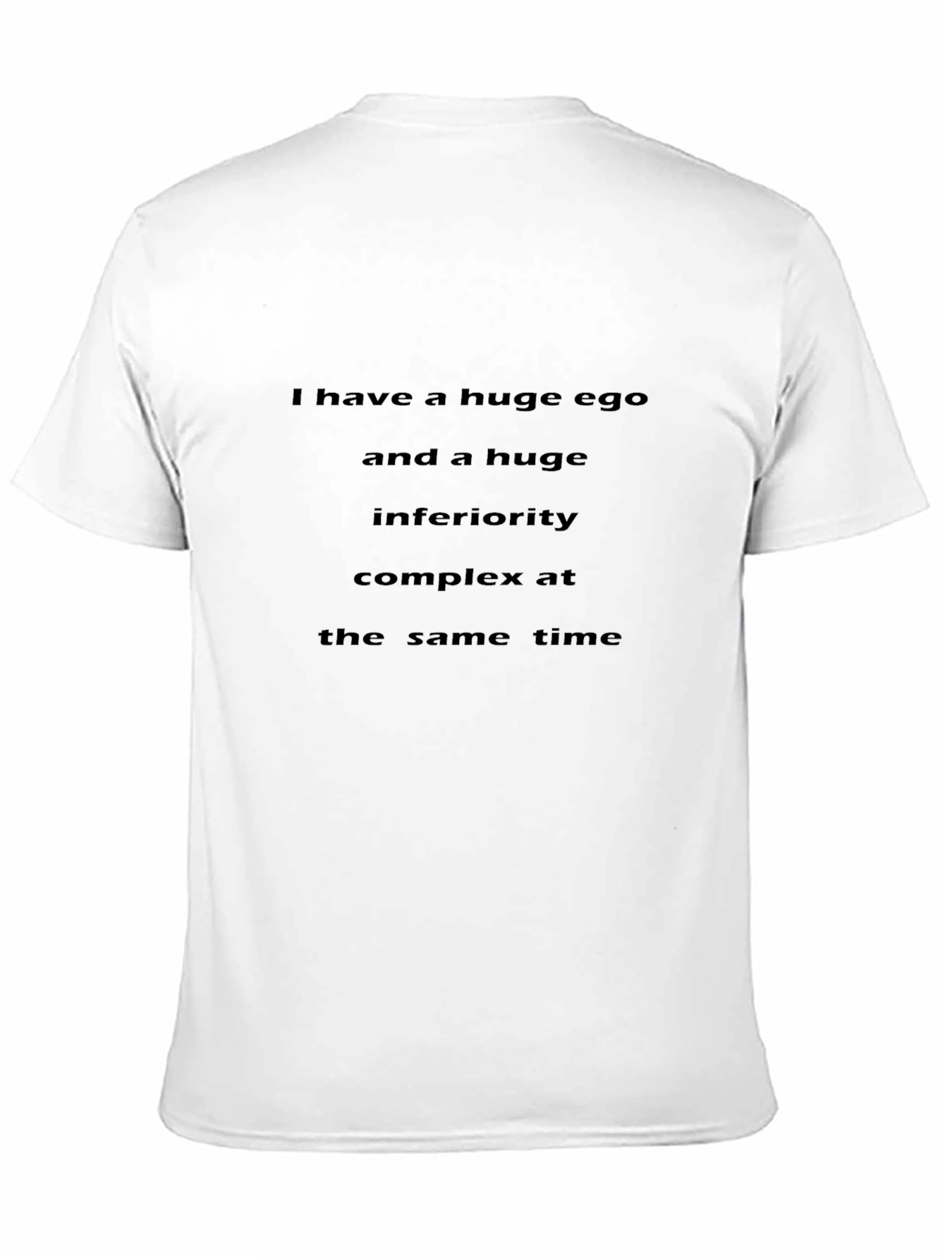 Ego & Inferiority Complex Graphic Tee - Black