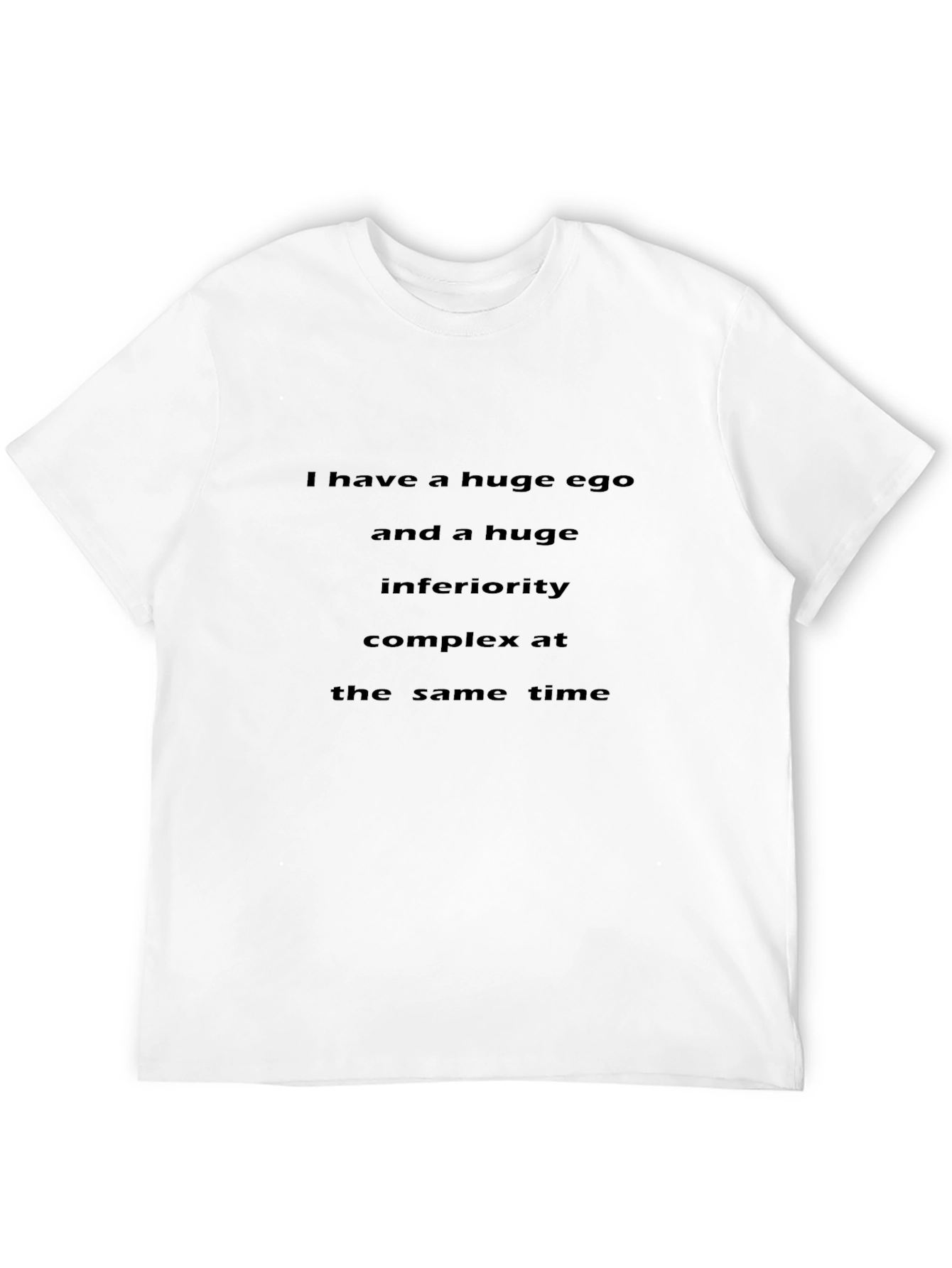 Ego & Inferiority Complex Graphic Tee - Black