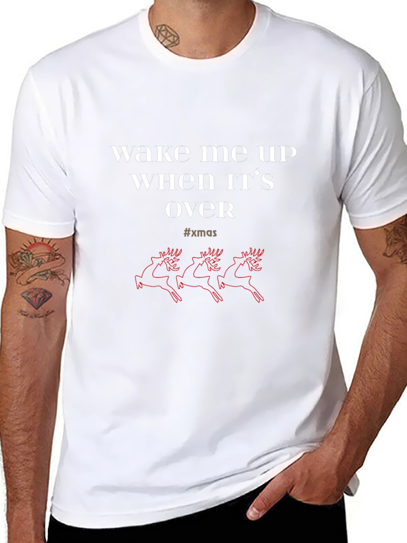 Wake Me Up When Xmas Is Over T-Shirt