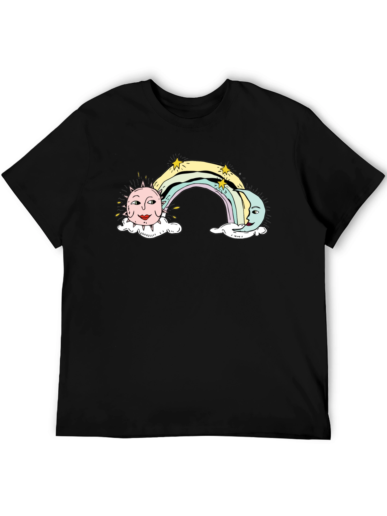Celestial Rainbow Graphic Tee