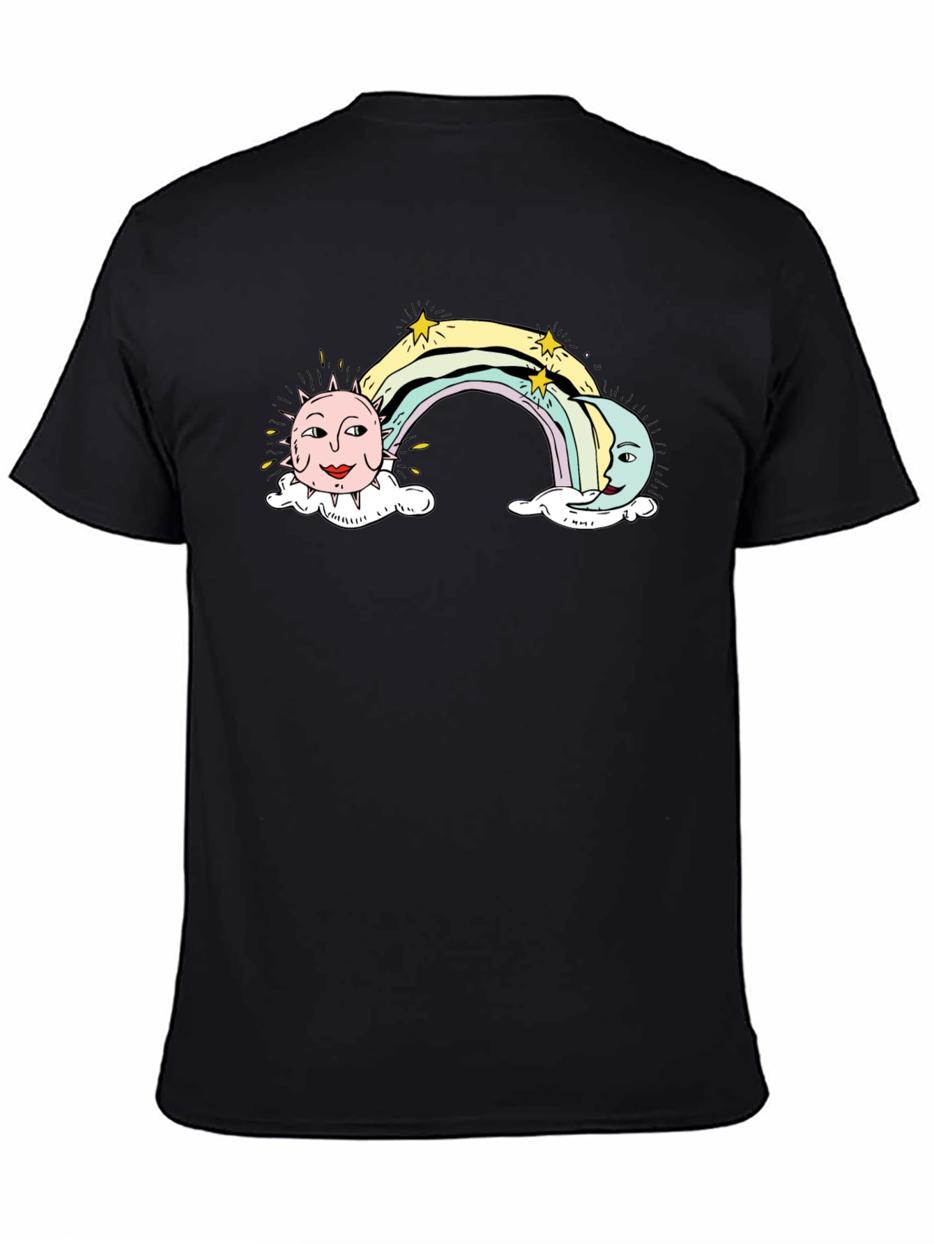 Celestial Rainbow Graphic Tee