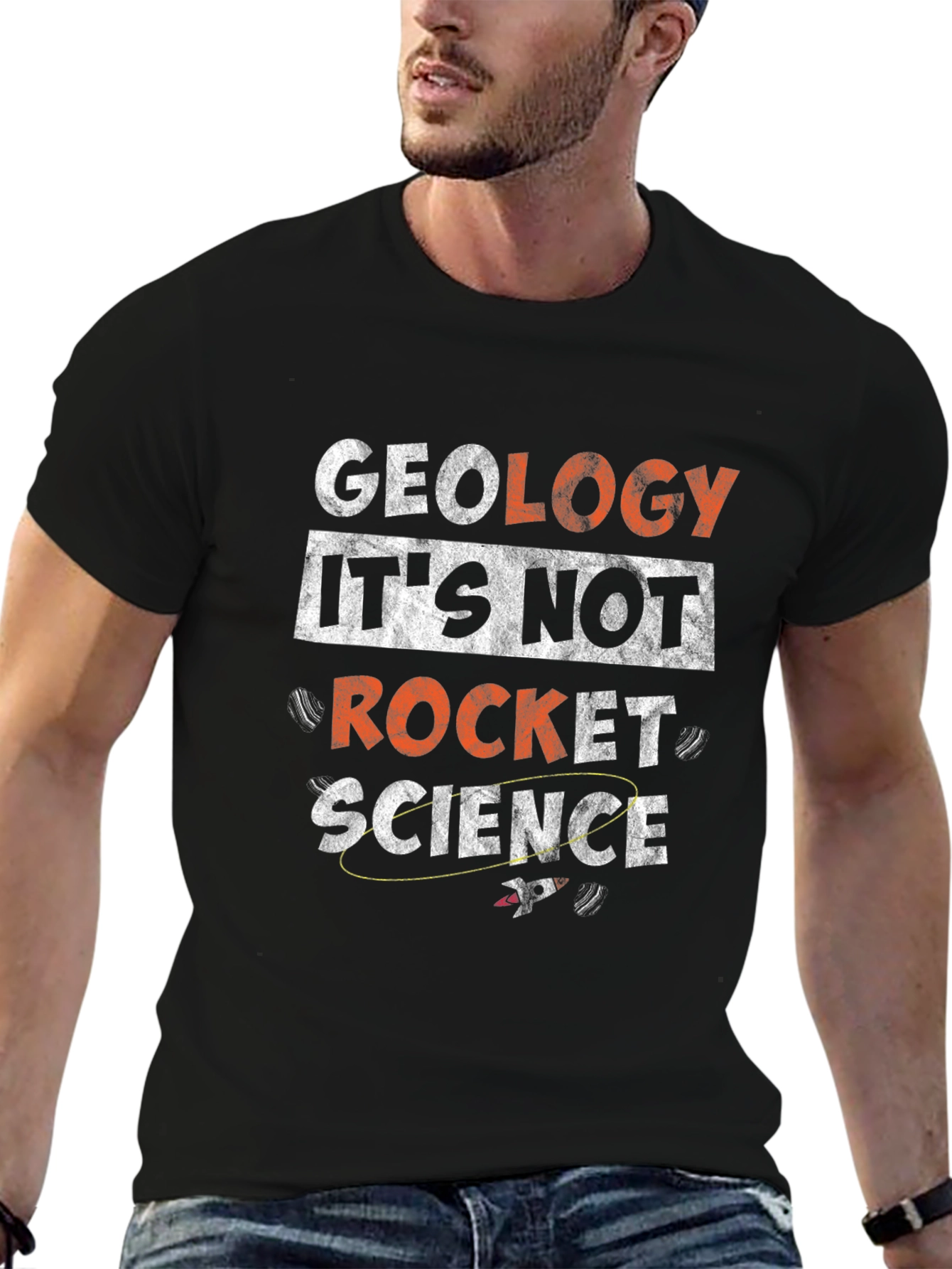 Geology Its Not Rocket Science Graphic T-Shirt