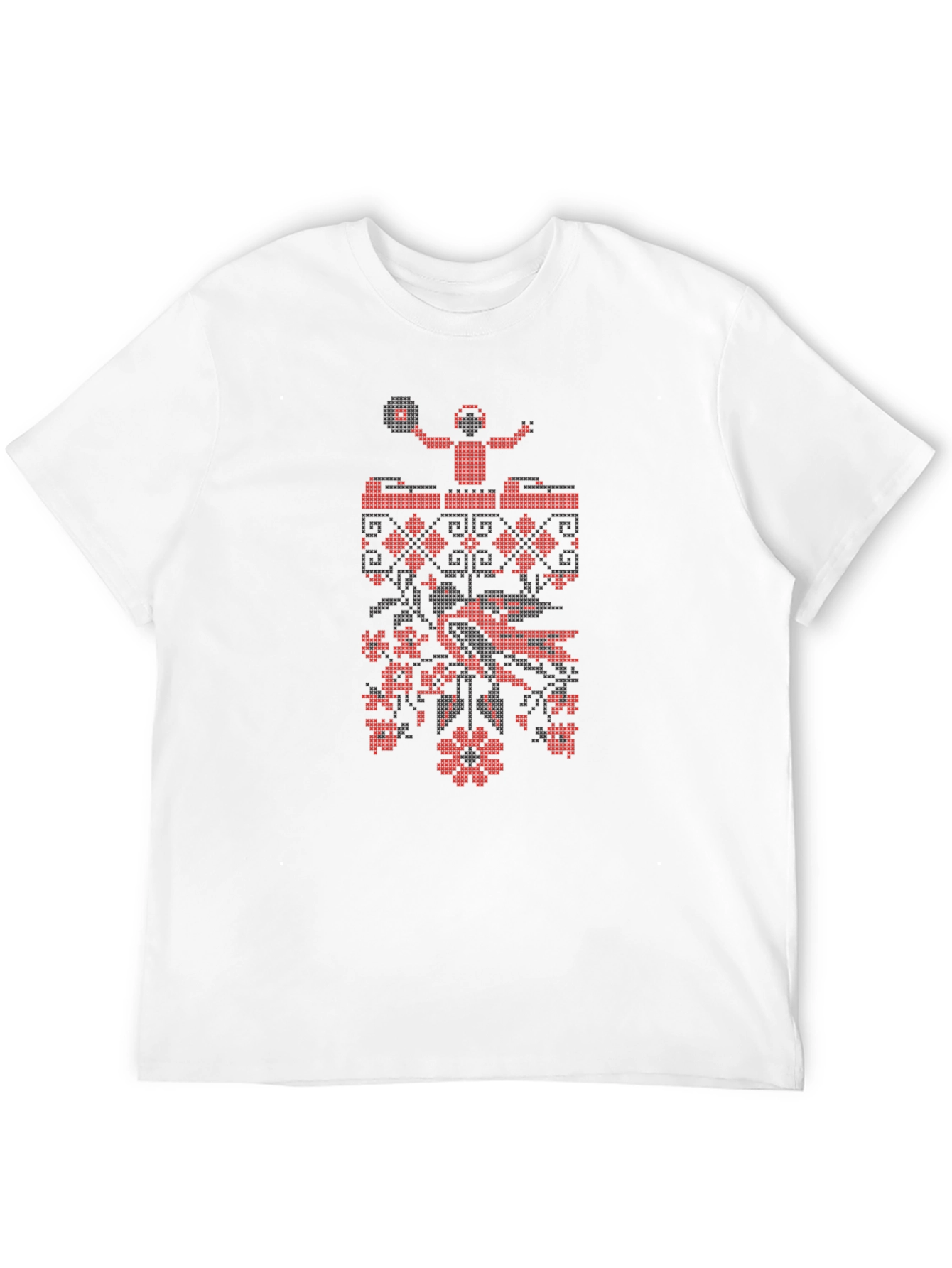 DJ Pixel Art T-Shirt - Unique Music Lover Gift