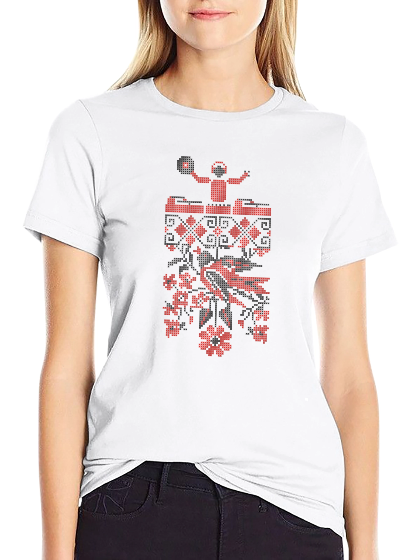 DJ Pixel Art T-Shirt - Unique Music Lover Gift