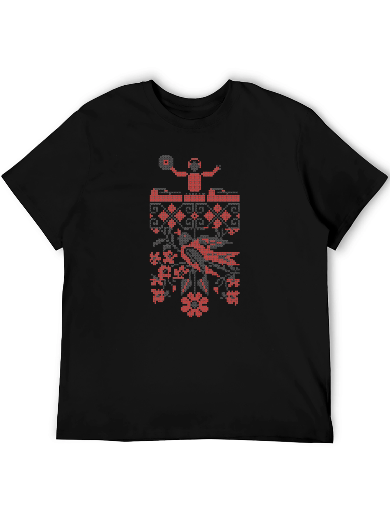 DJ Pixel Art T-Shirt - Unique Music Lover Gift