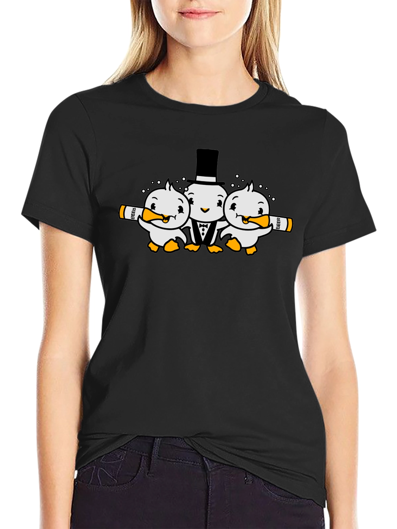 Three Duckling Beer T-Shirt