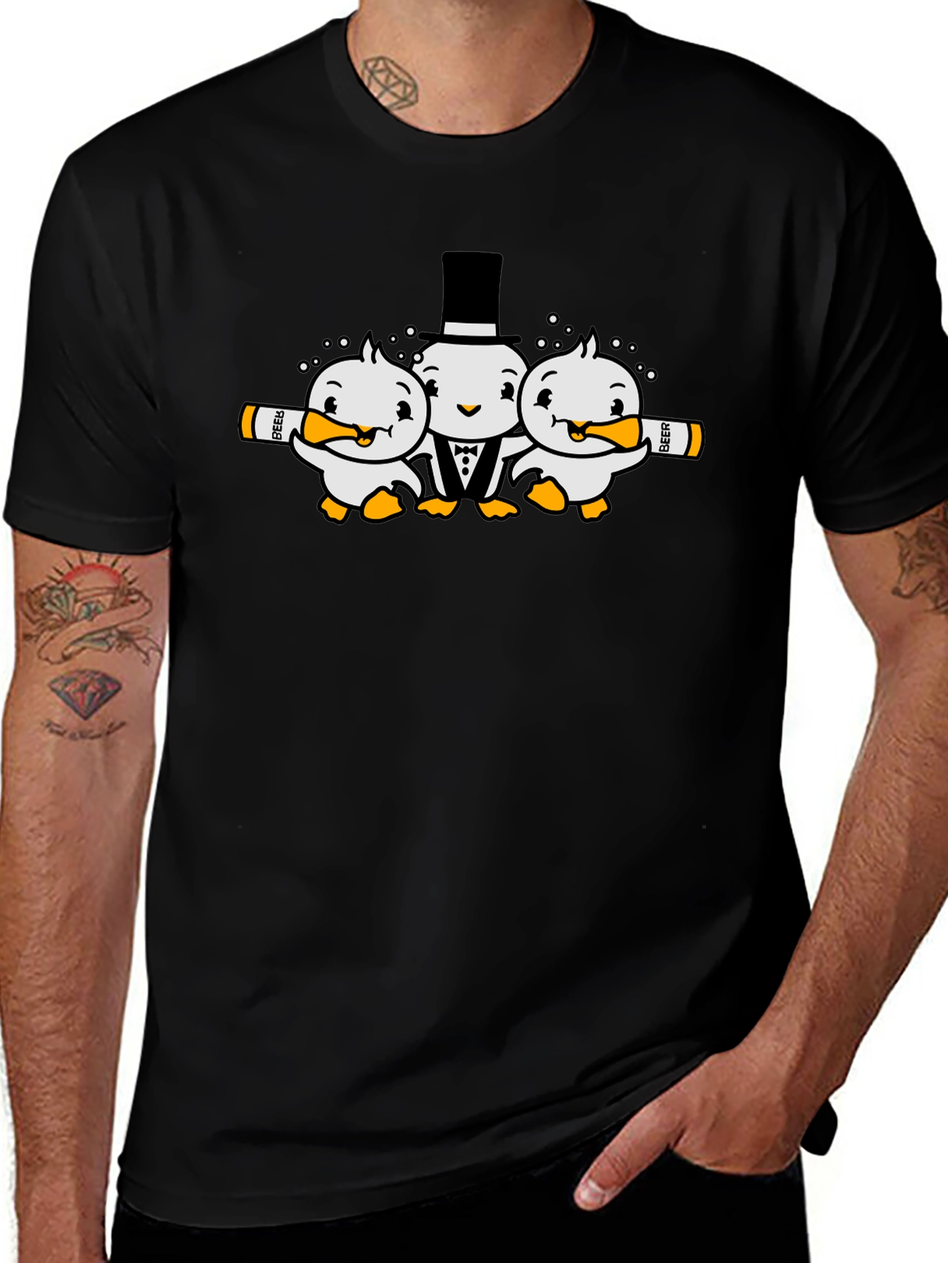 Three Duckling Beer T-Shirt