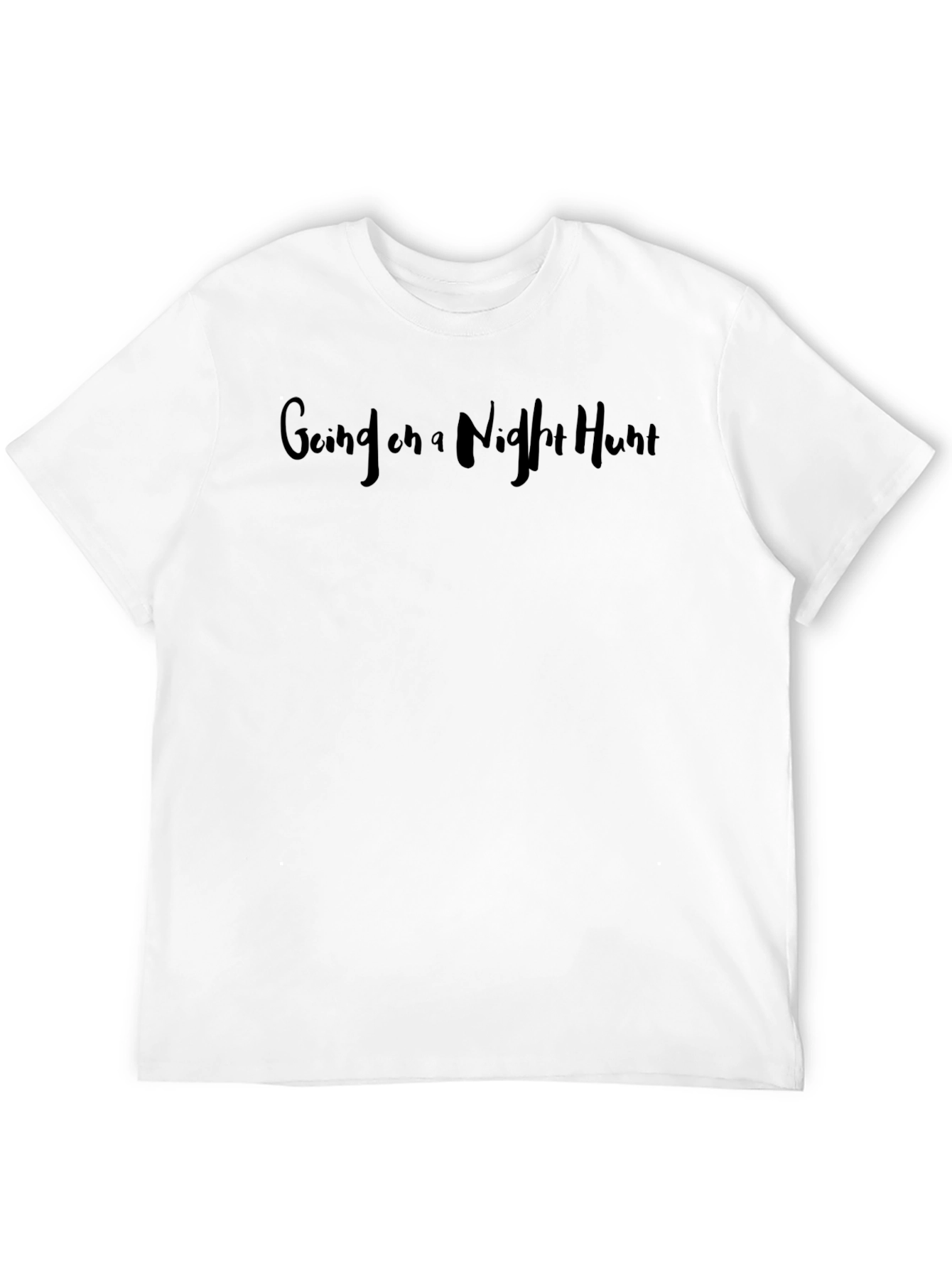 Night Hunt Graphic Tee - Black