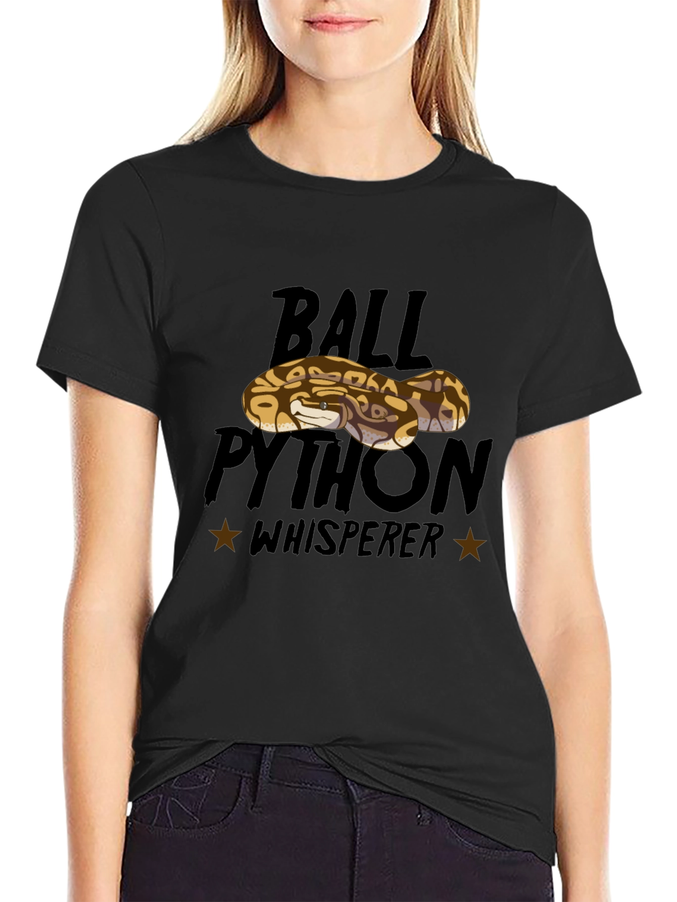 Ball Python Whisperer T-Shirt - Reptile Lover Tee