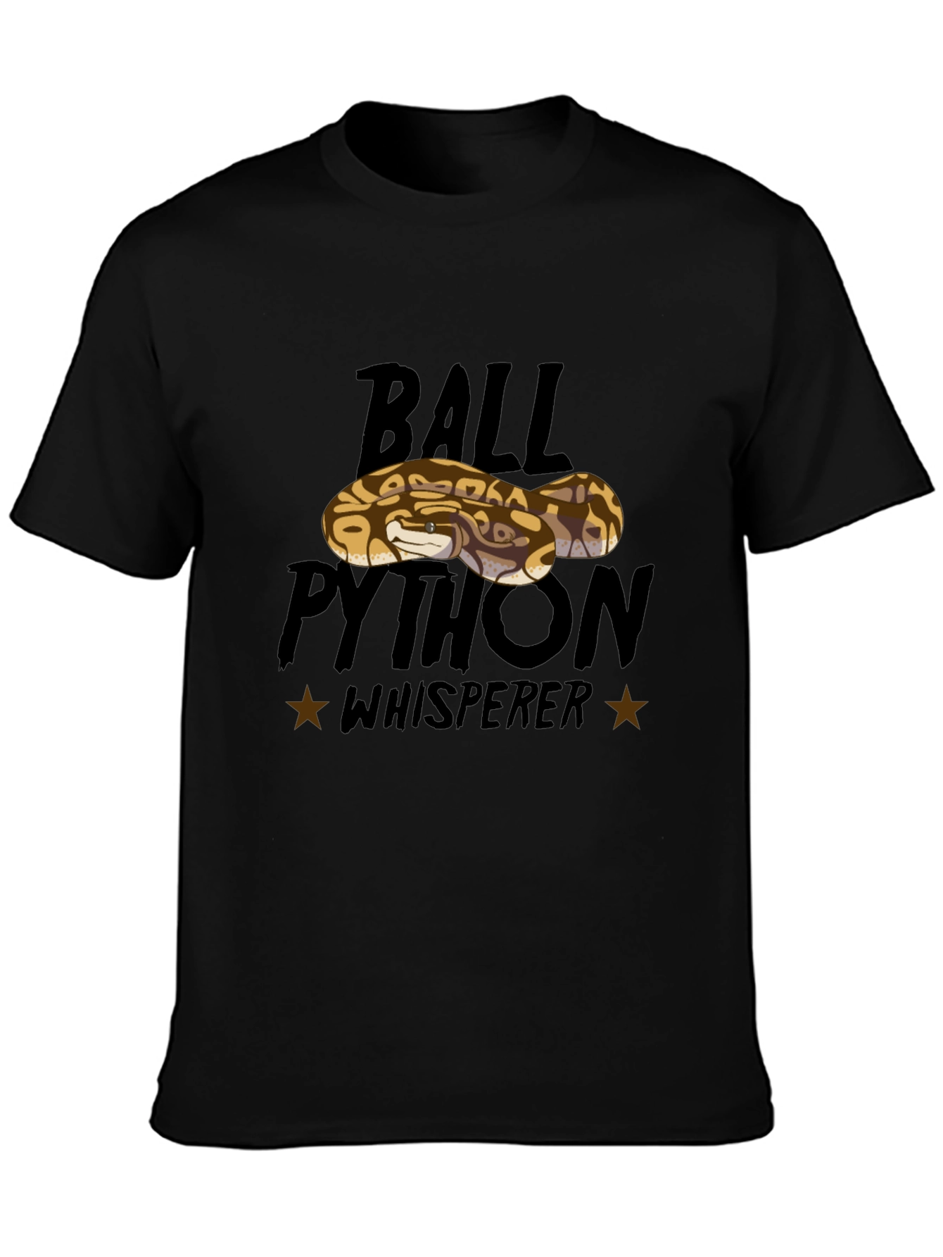 Ball Python Whisperer T-Shirt - Reptile Lover Tee