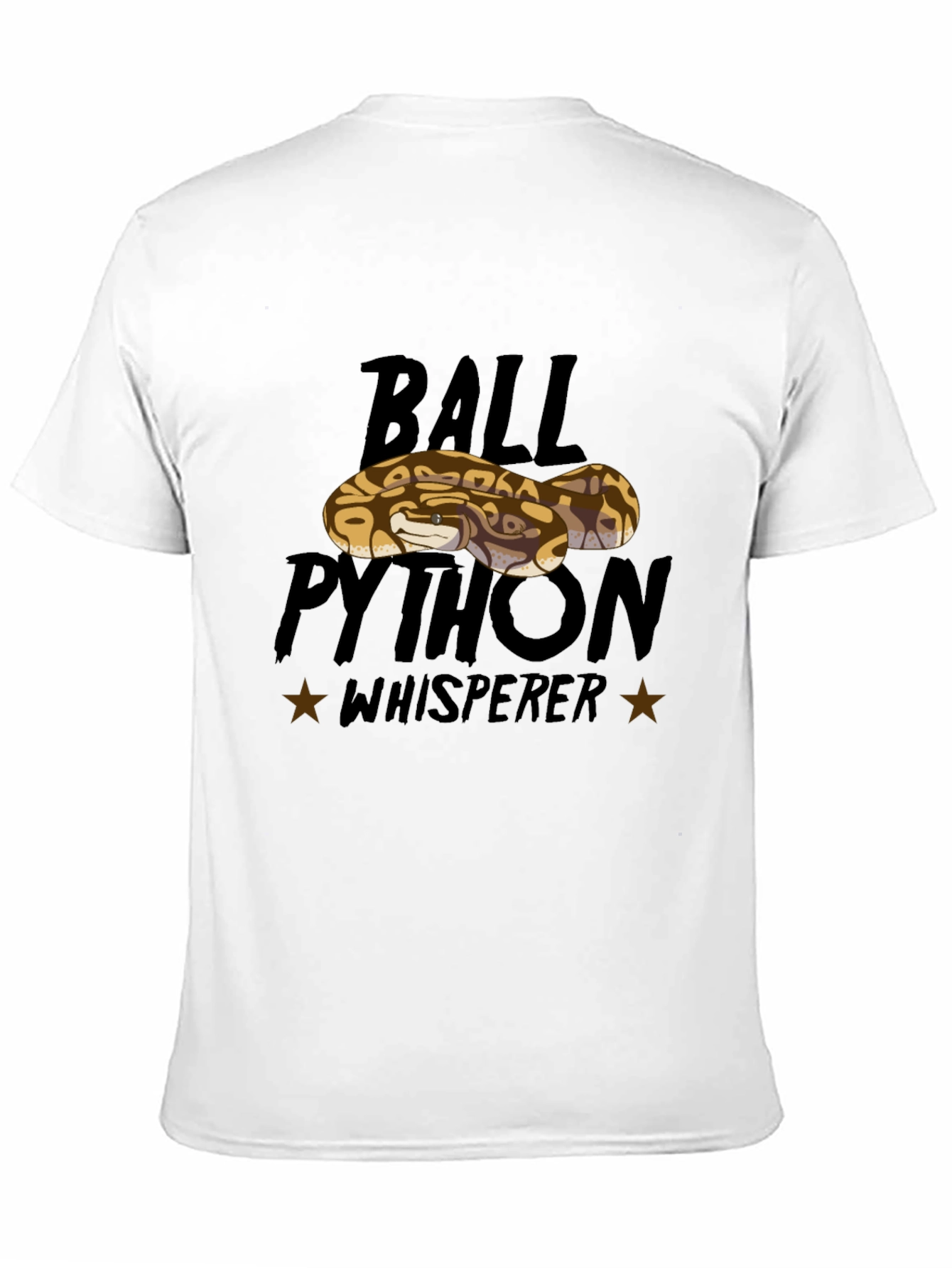 Ball Python Whisperer T-Shirt - Reptile Lover Tee