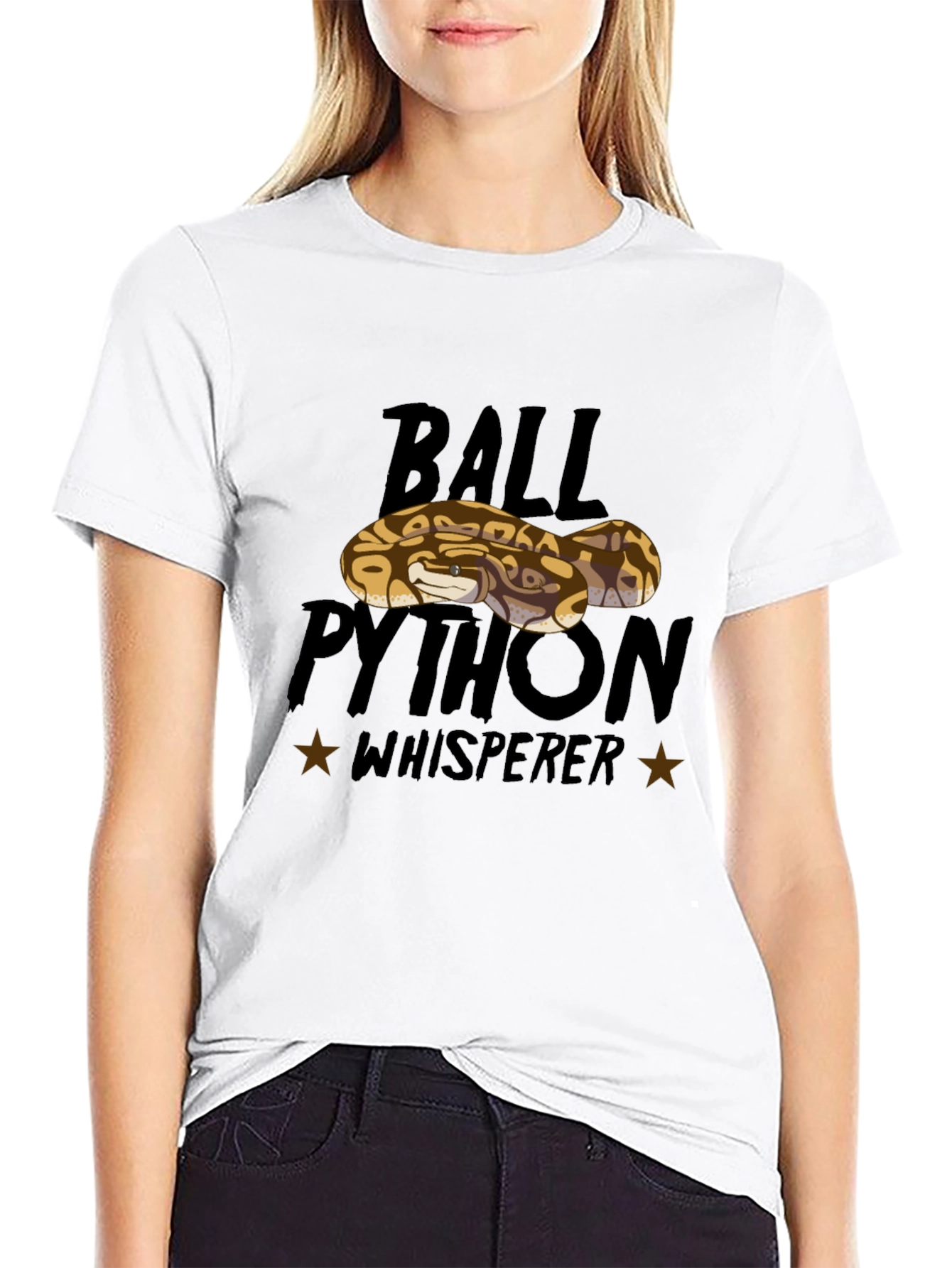 Ball Python Whisperer T-Shirt - Reptile Lover Tee
