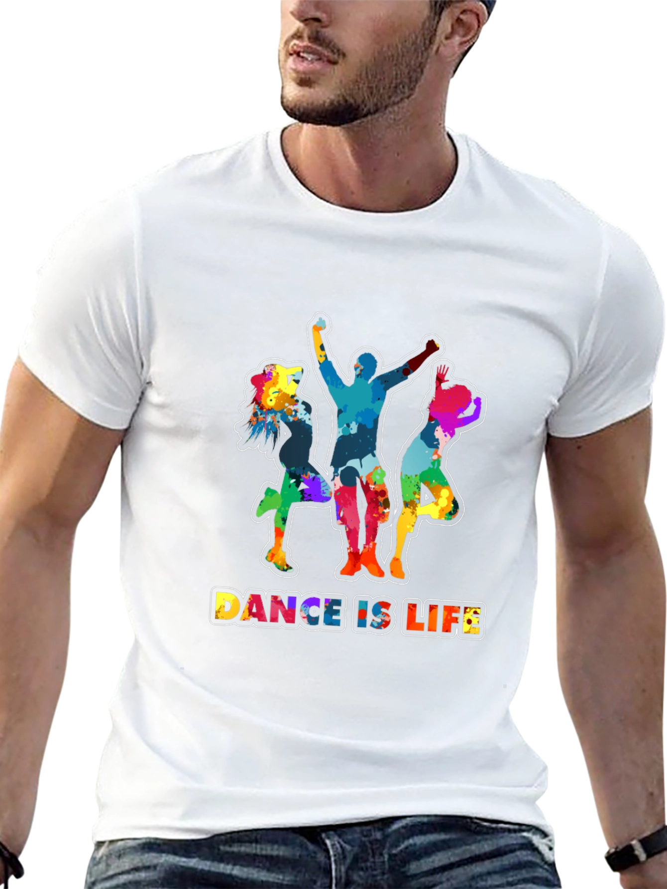Dance Is Life Graphic Tee - Black T-Shirt