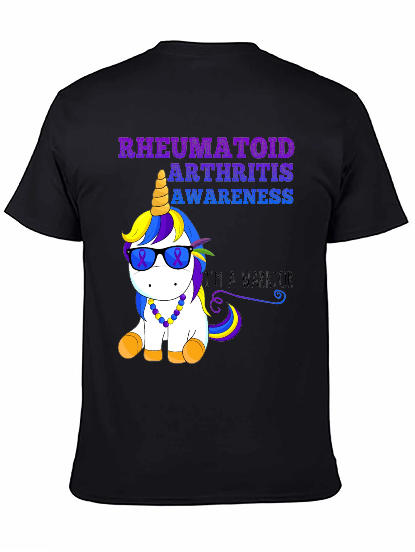 Rheumatoid Arthritis Awareness Unicorn T-Shirt