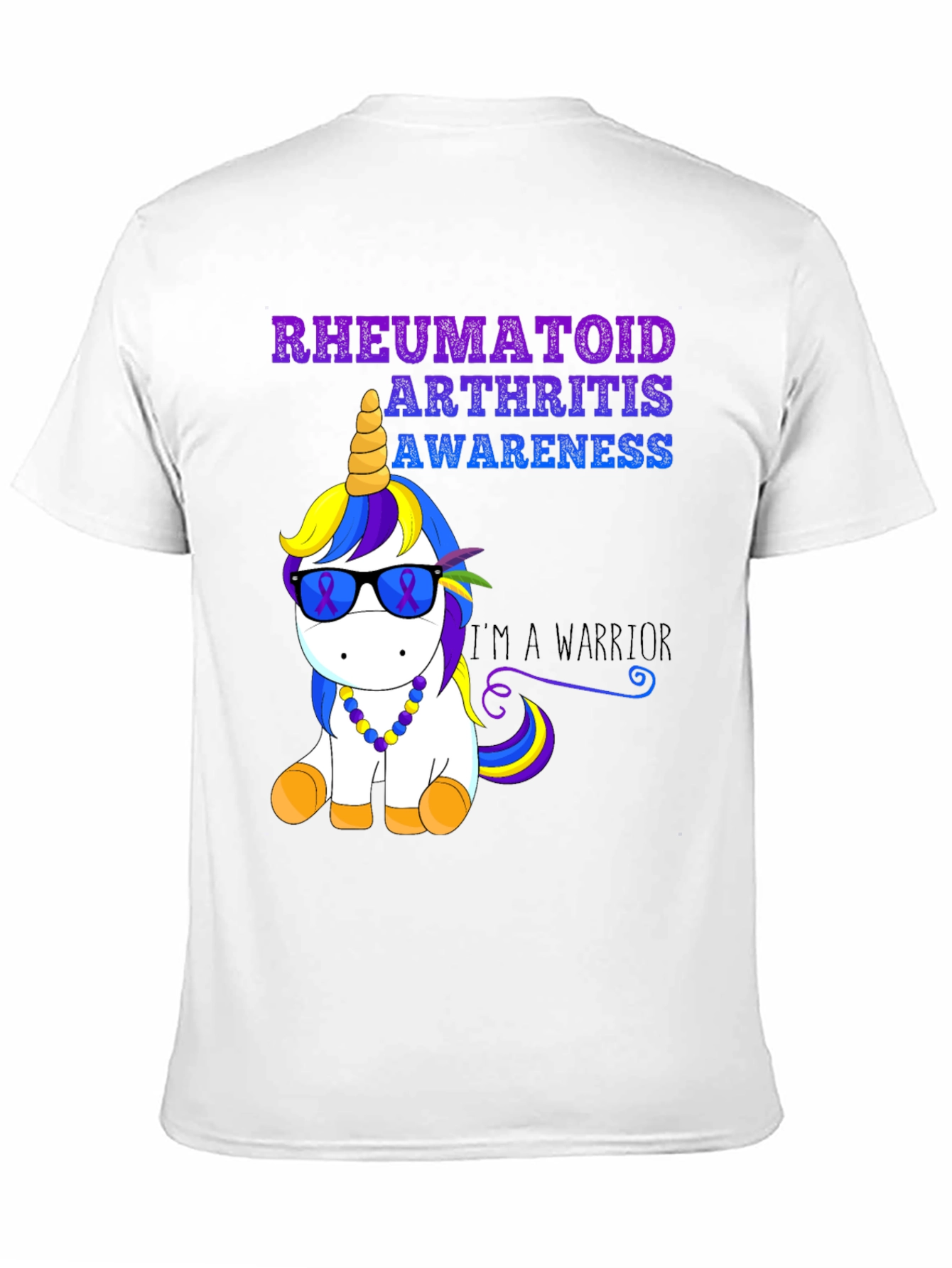 Rheumatoid Arthritis Awareness Unicorn T-Shirt
