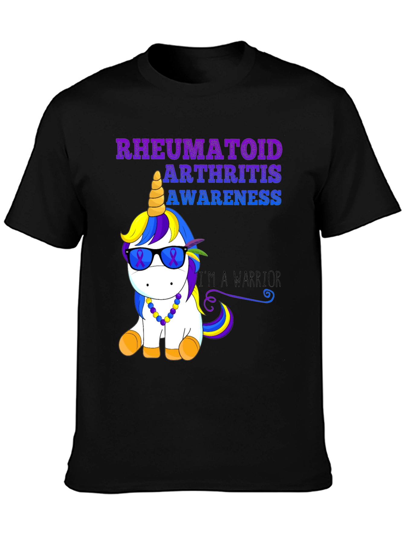 Rheumatoid Arthritis Awareness Unicorn T-Shirt