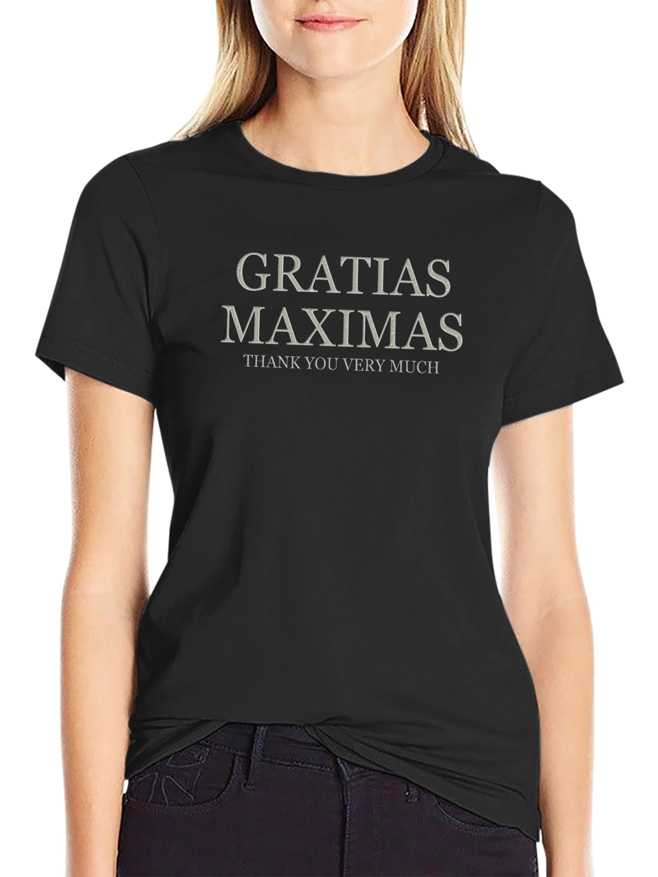 Gratias Maximas T-Shirt - Thank You Very Much