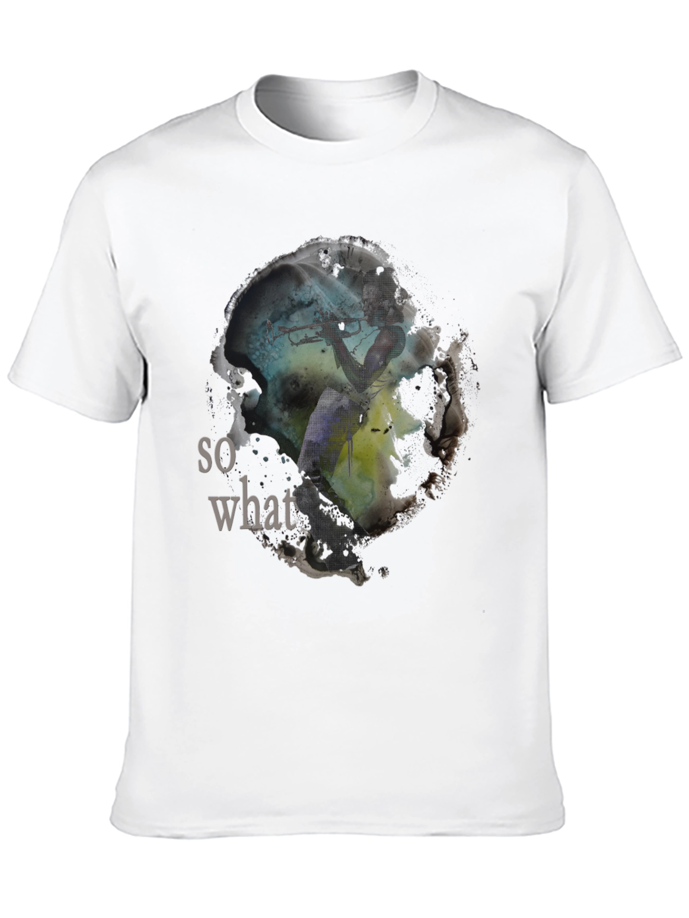 So What T-Shirt - Artistic Trumpet Design