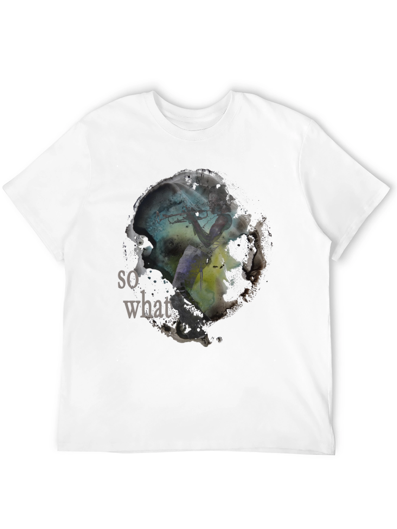 So What T-Shirt - Artistic Trumpet Design